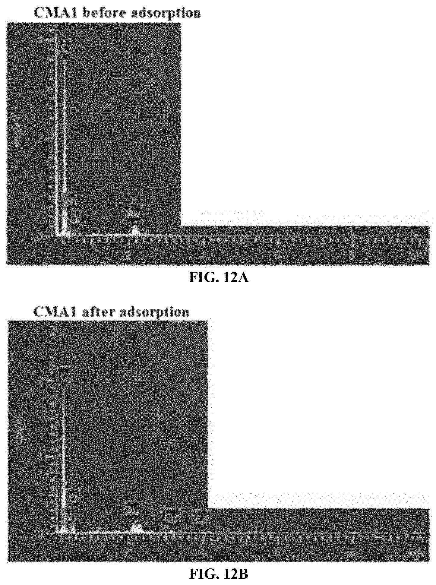Patent US11772990 Figure 12 – Removal of cadmium ions using a terpolymer/carbon nanotube composite