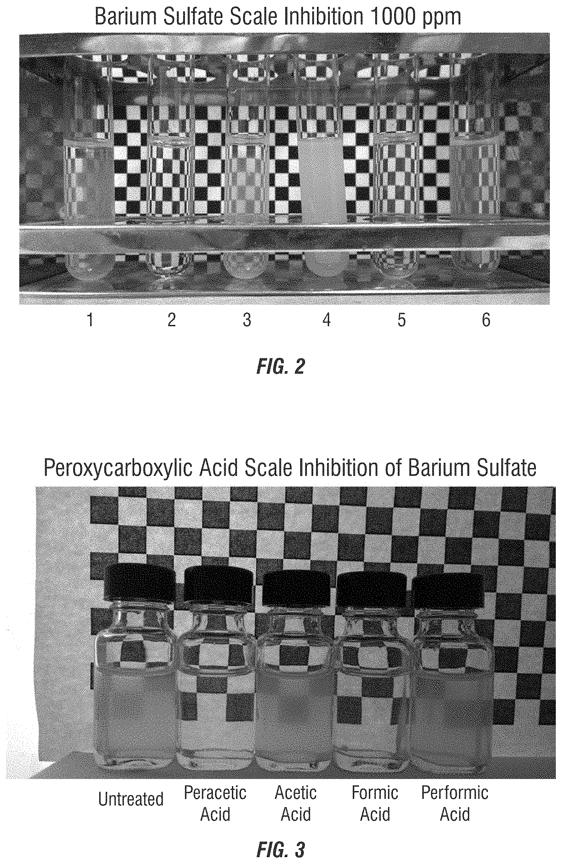 Patent US11772998 Figure 3 – Use of percarboxylic acids for scale prevention in treatment systems