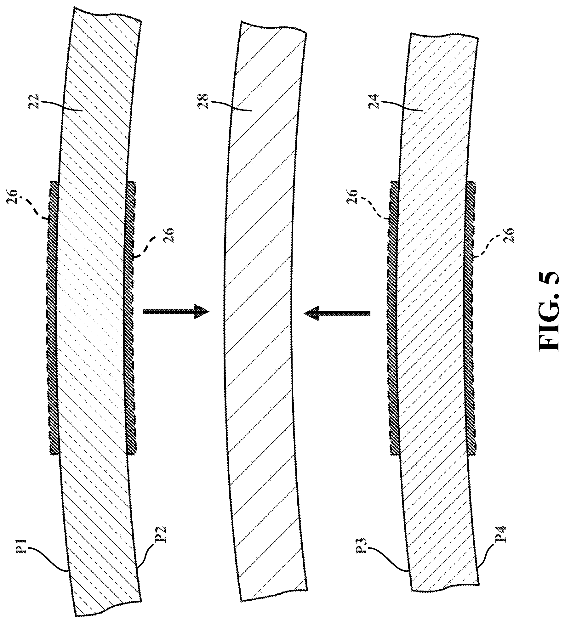 Patent US11773011 Figure 6 – Glass assembly including a conductive feature and method of manufacturing thereof