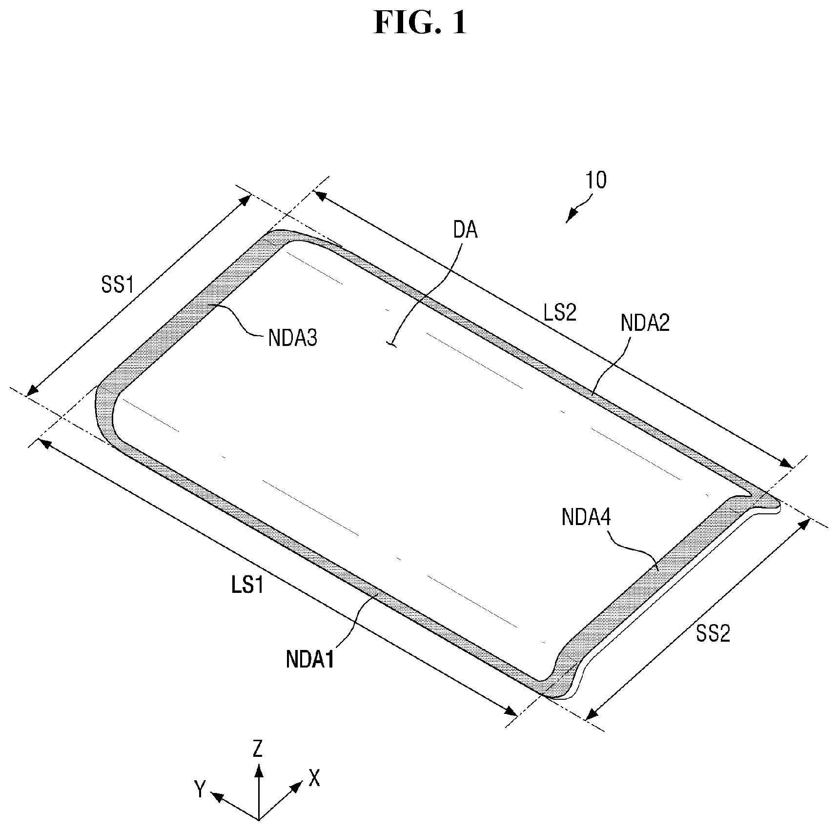 Patent US11773012 Figure 1 – Cover glass and method for fabricating the same
