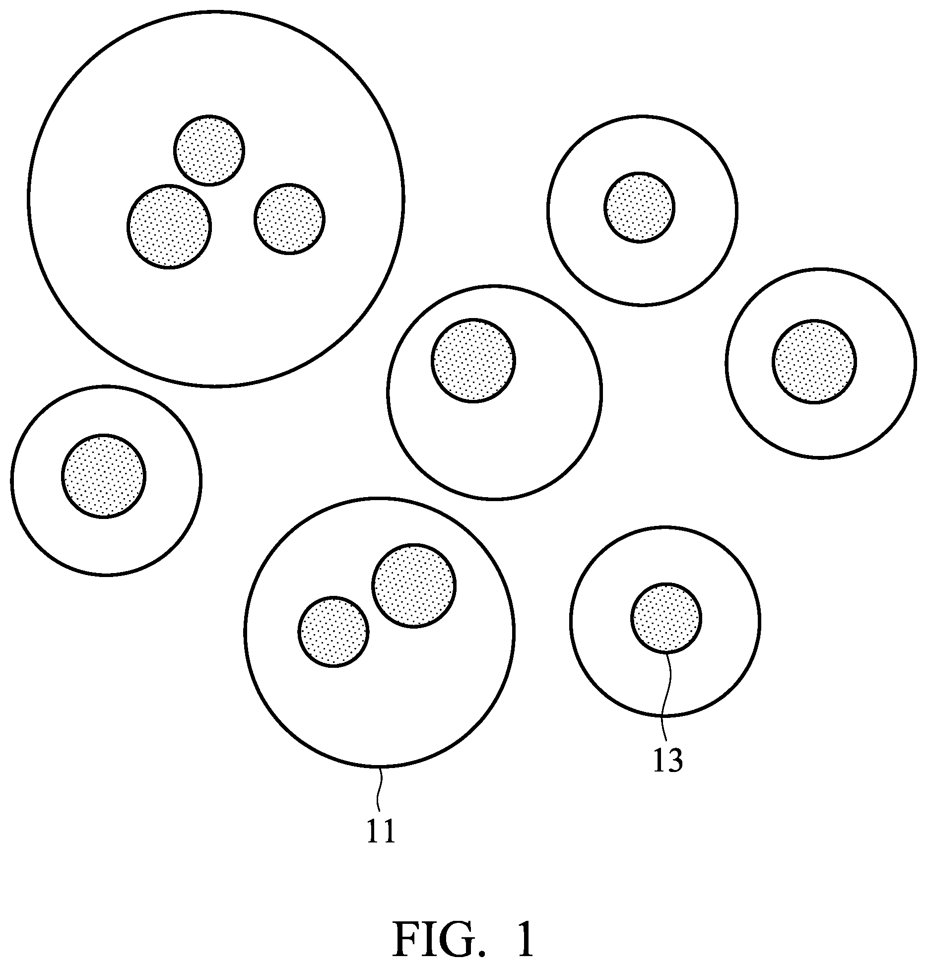 Patent US11773028 Figure 1 – Composite material and method of removing fluoride ion in waste liquid