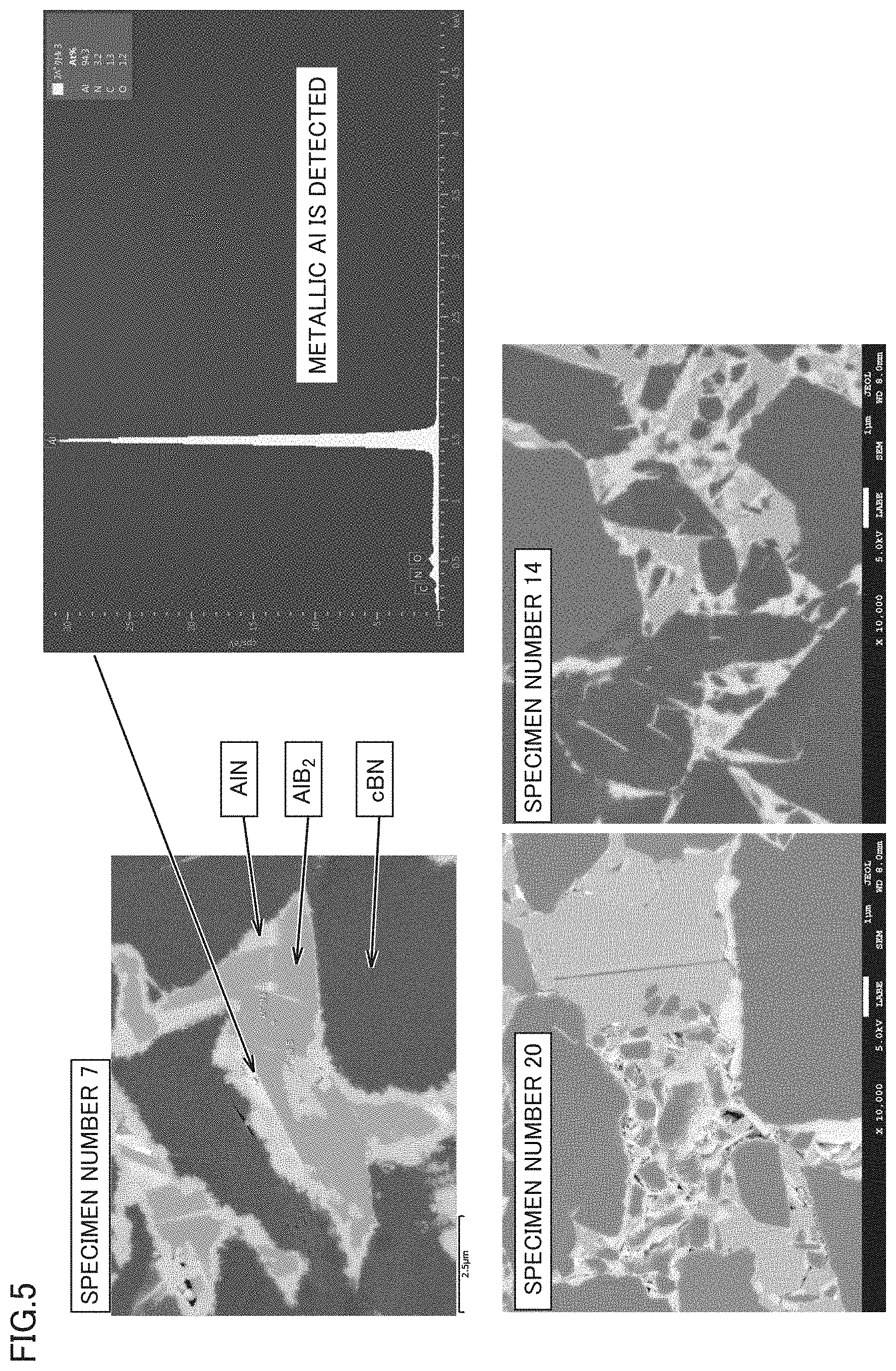 Patent US11773030 Figure 4 – Cubic boron nitride sintered material, tool comprising cubic boron nitride sintered material and method for manufacturing cubic boron nitride sintered material