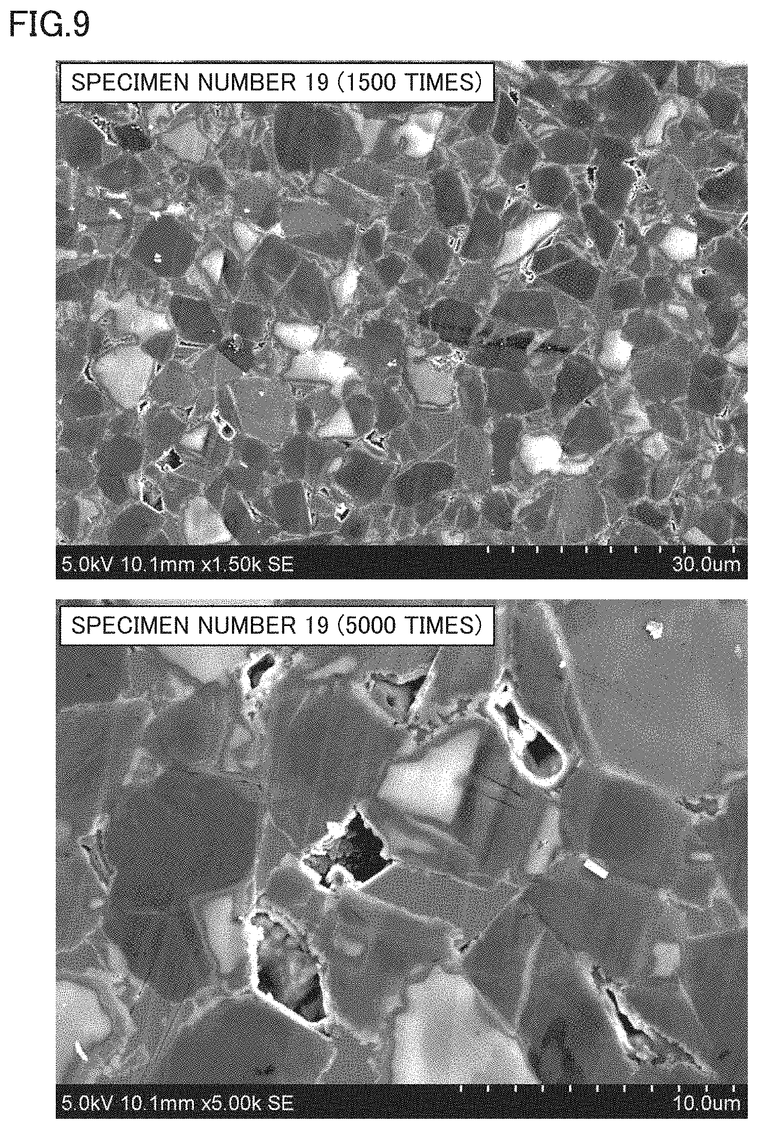Patent US11773030 Figure 8 – Cubic boron nitride sintered material, tool comprising cubic boron nitride sintered material and method for manufacturing cubic boron nitride sintered material
