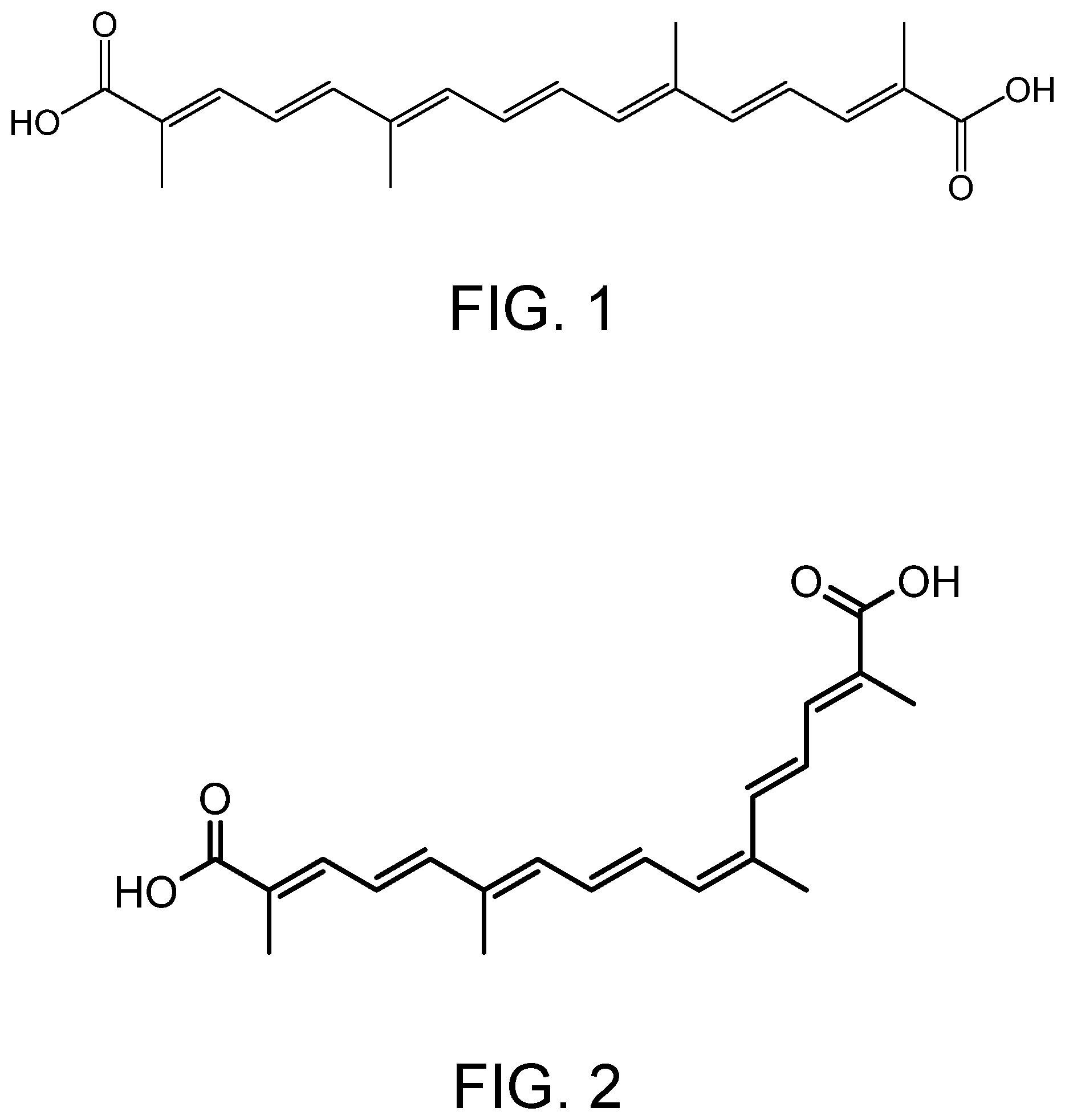 Patent US11773047 Figure 1 – Method for separating trans isomeric crocetin from cis isomeric crocetin