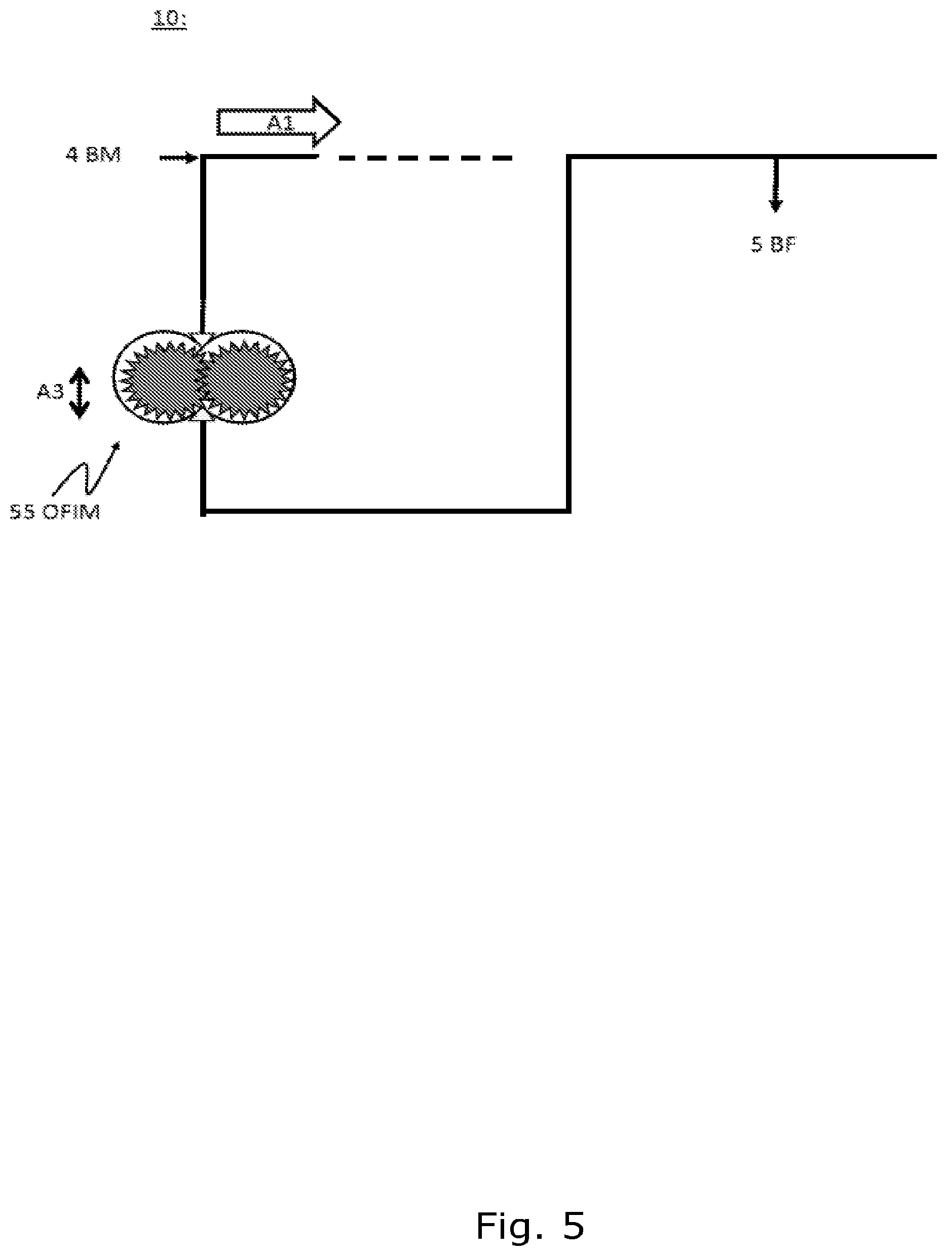 Patent US11773050 Figure 6 – Method and apparatus for producing biofuel in an oscillating flow production line under supercritical fluid conditions
