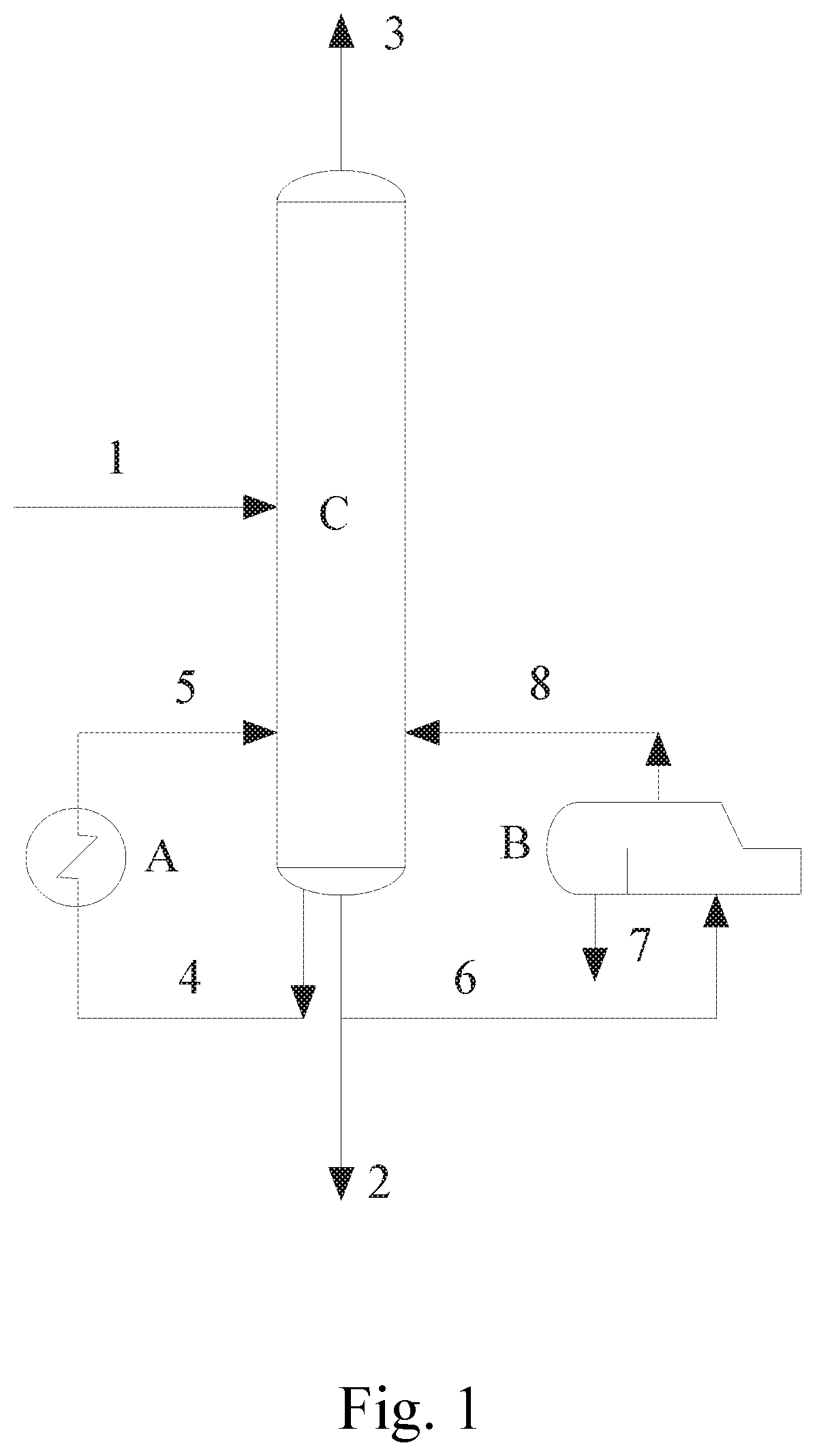 Patent US11773072 — Method and system for producing epoxyalkane — Figure 1