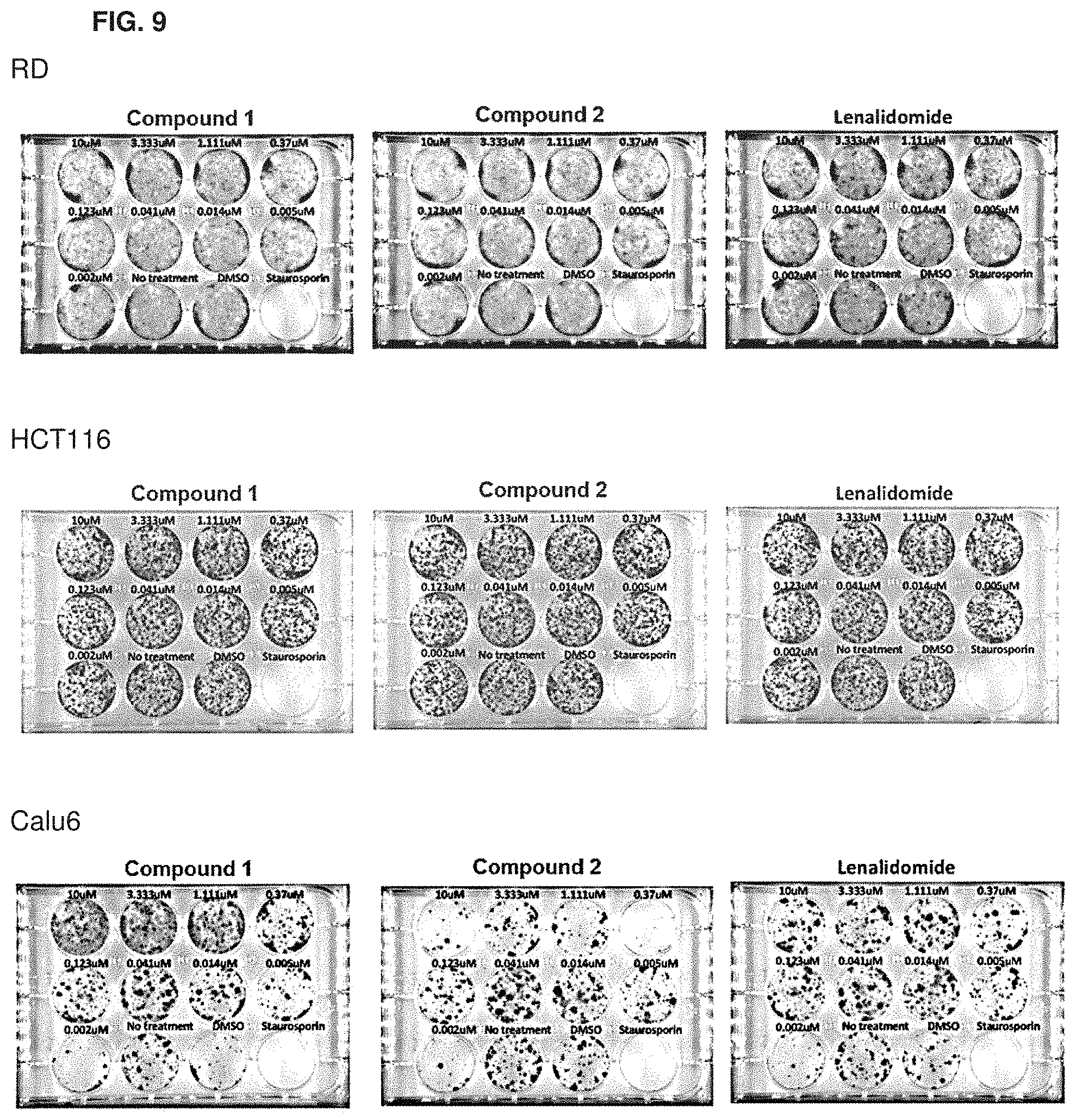 Patent US11773085 Figure 9 – Methods and compounds for treating disorders
