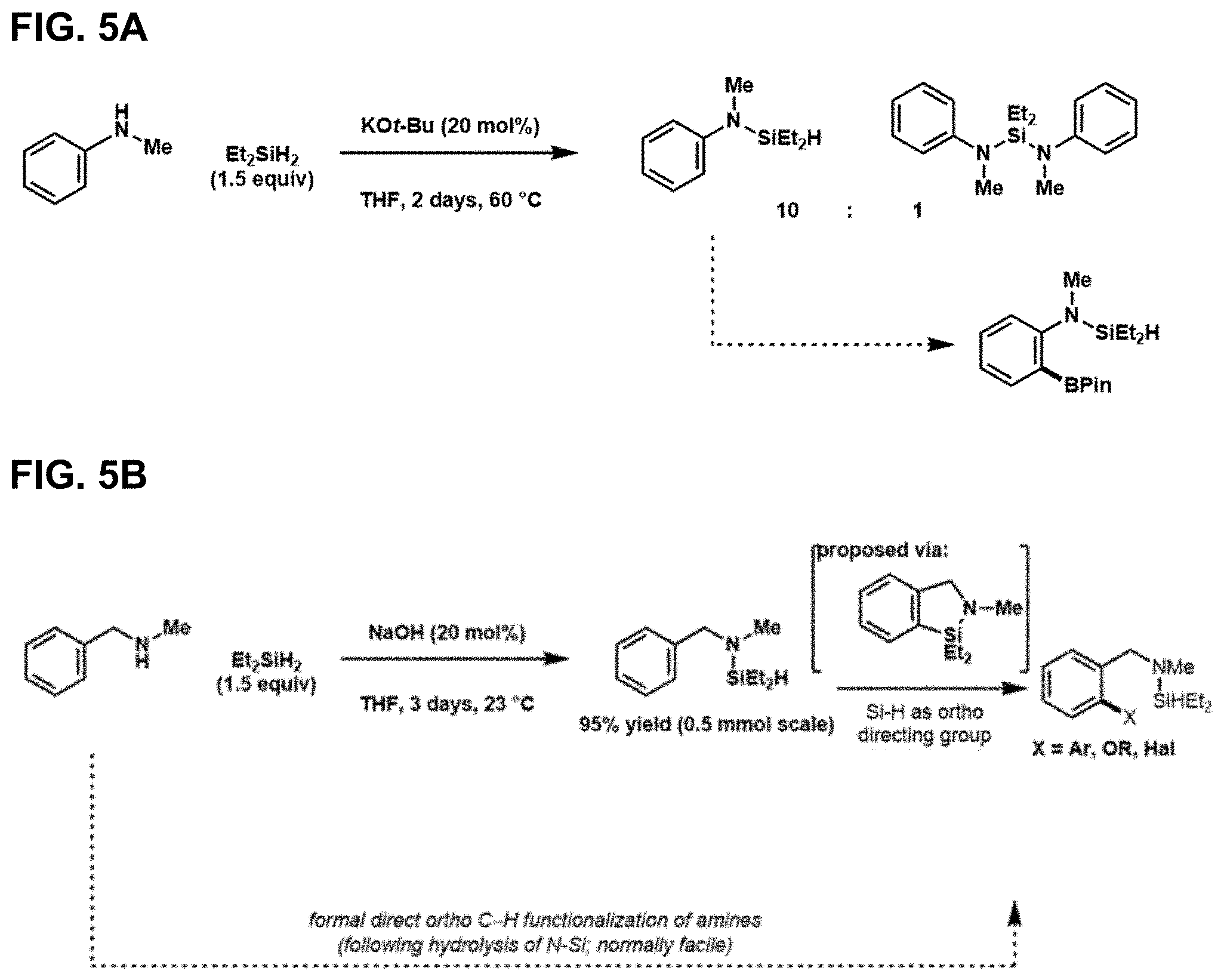 Patent US11773116 Figure 3 – Hydrosilylamines and fluorosilylamines and methods of making the same