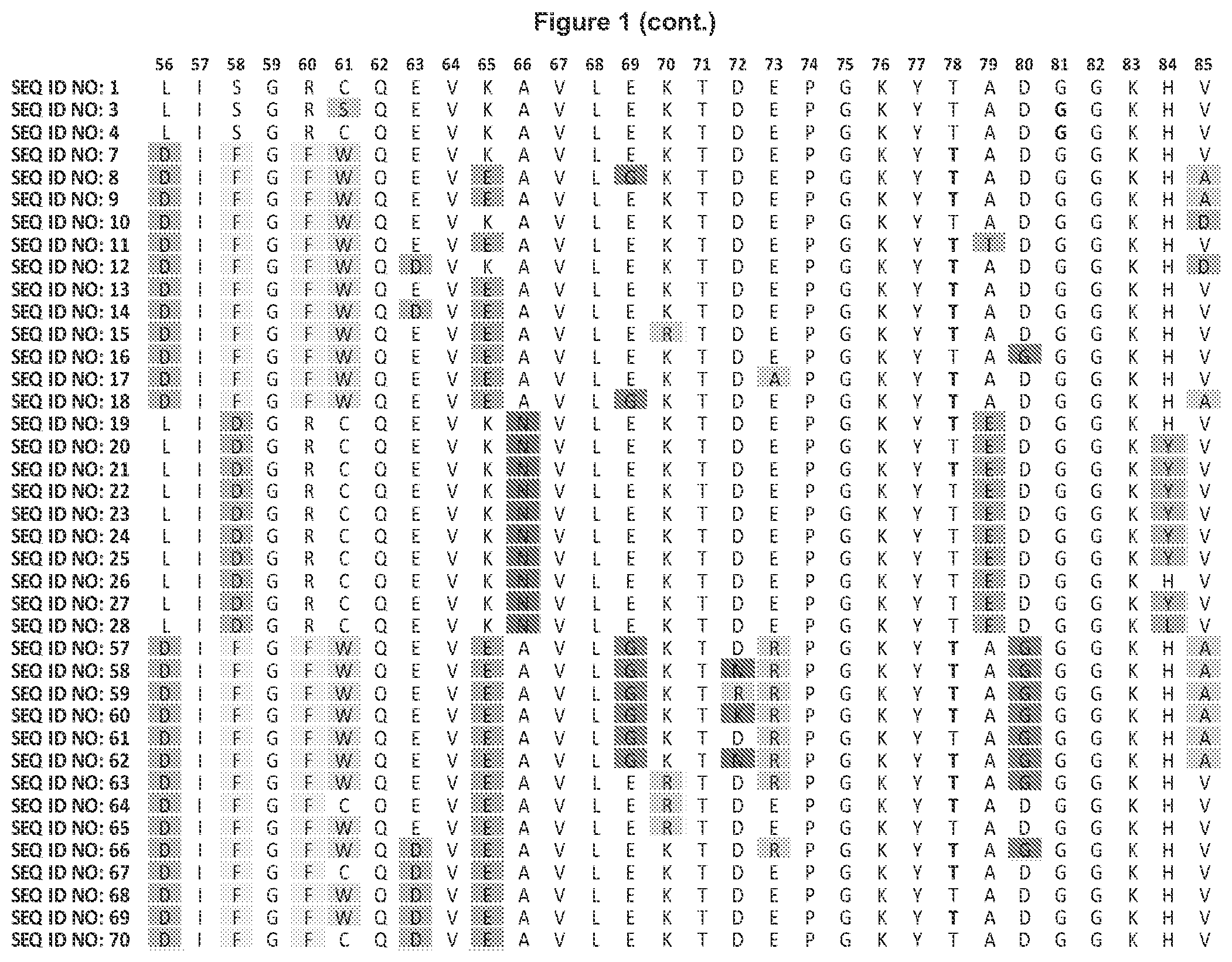 Patent US11773147 Figure 3 – Lipocalin muteins with binding affinity for LAG-3