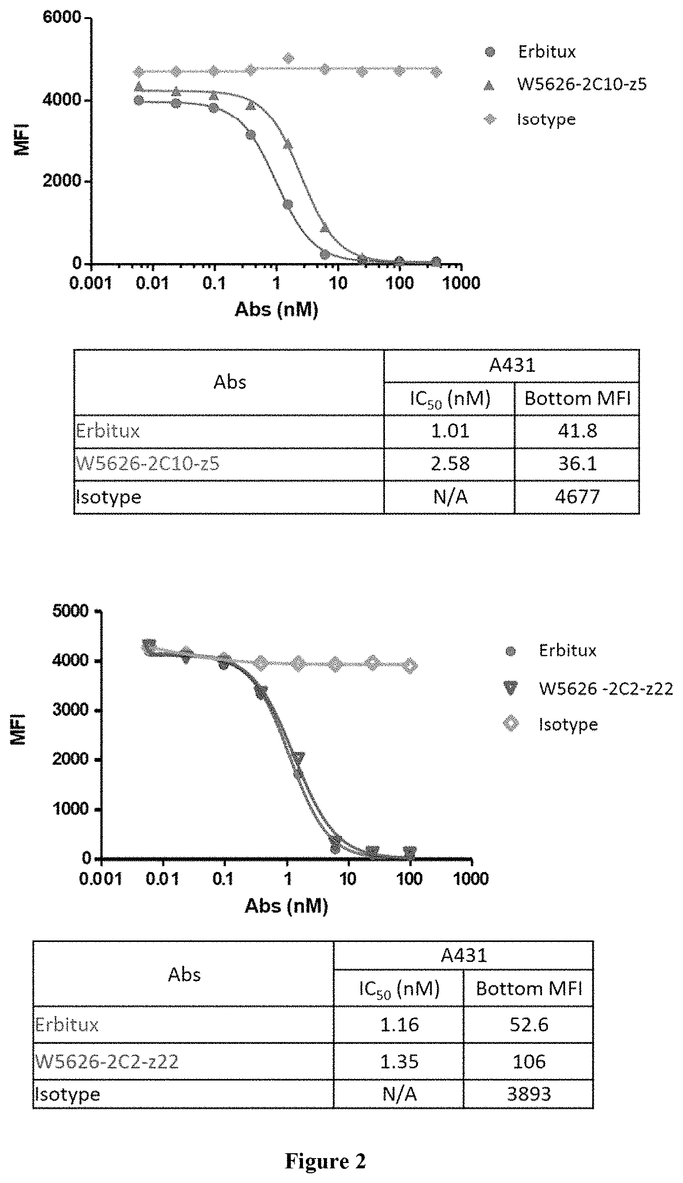 Patent US11773172 Figure 5 – Anti-EGFR antibody polypeptide