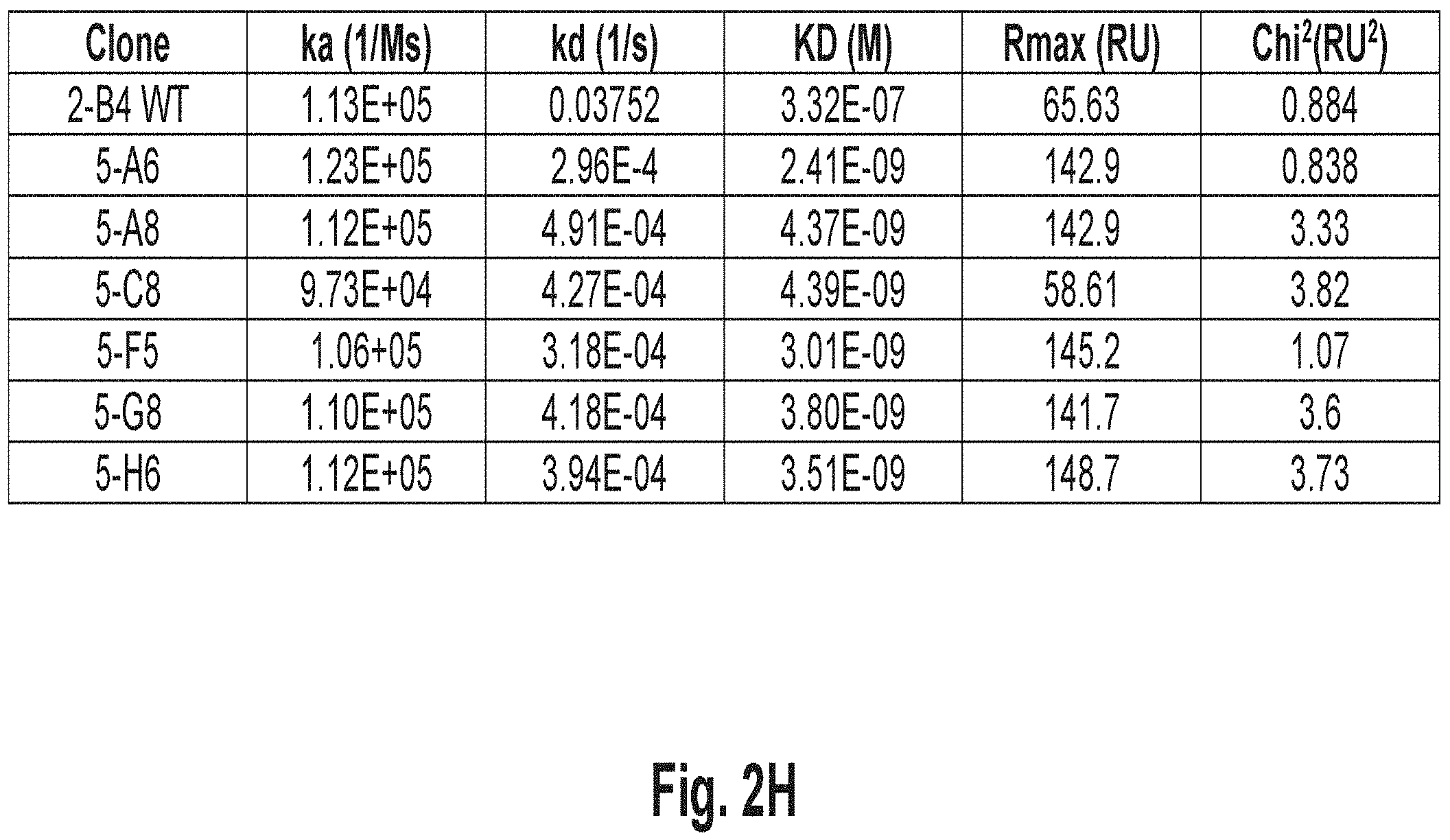 Patent US11773177 Figure 9 – Variant antibodies that bind OX40