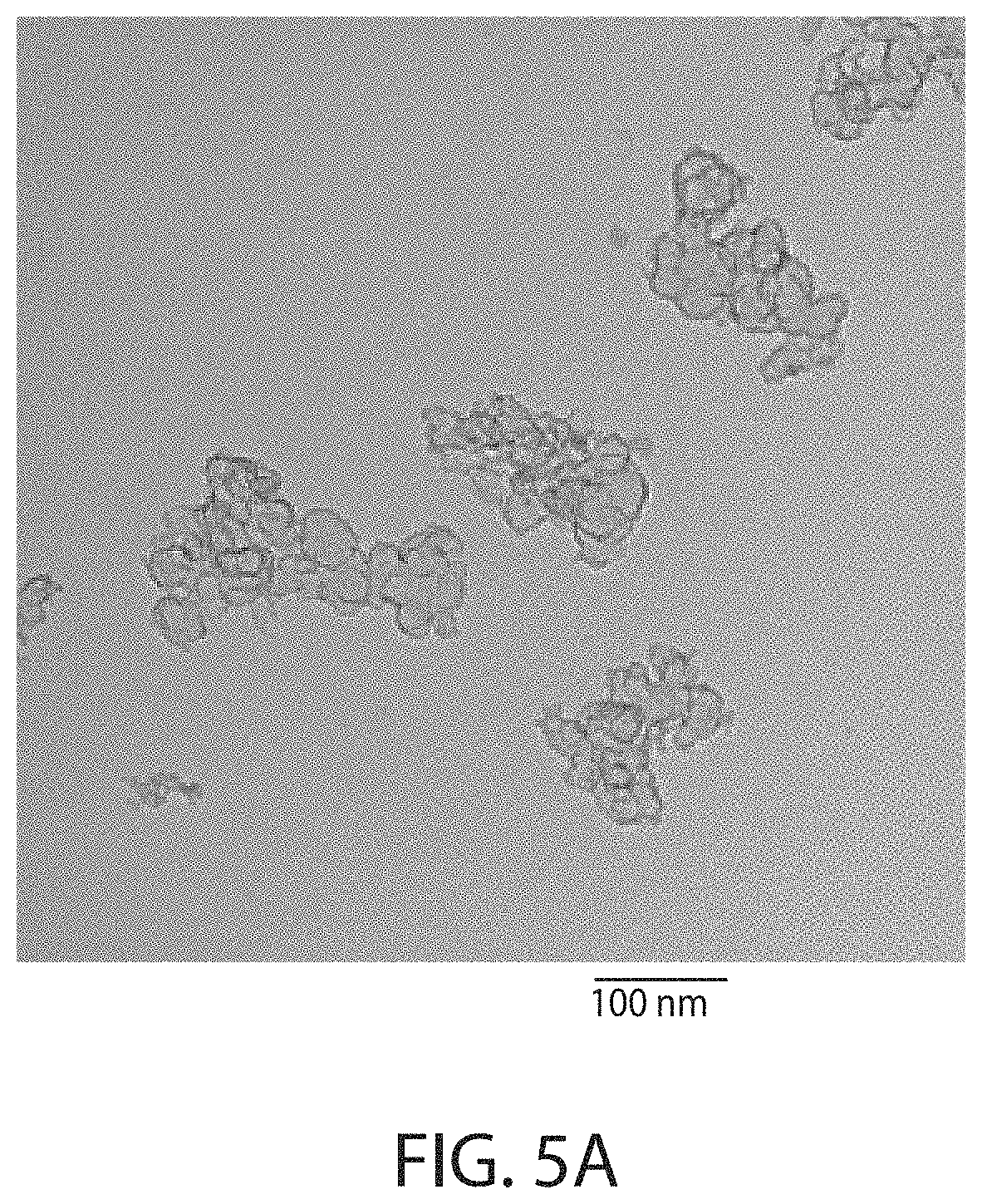Patent US11773269 Figure 5 – Composite particles having coated aggregates with low structure carbon black cores, coatings and inks with high resistivity and optical density, devices made therewith, and methods for making same