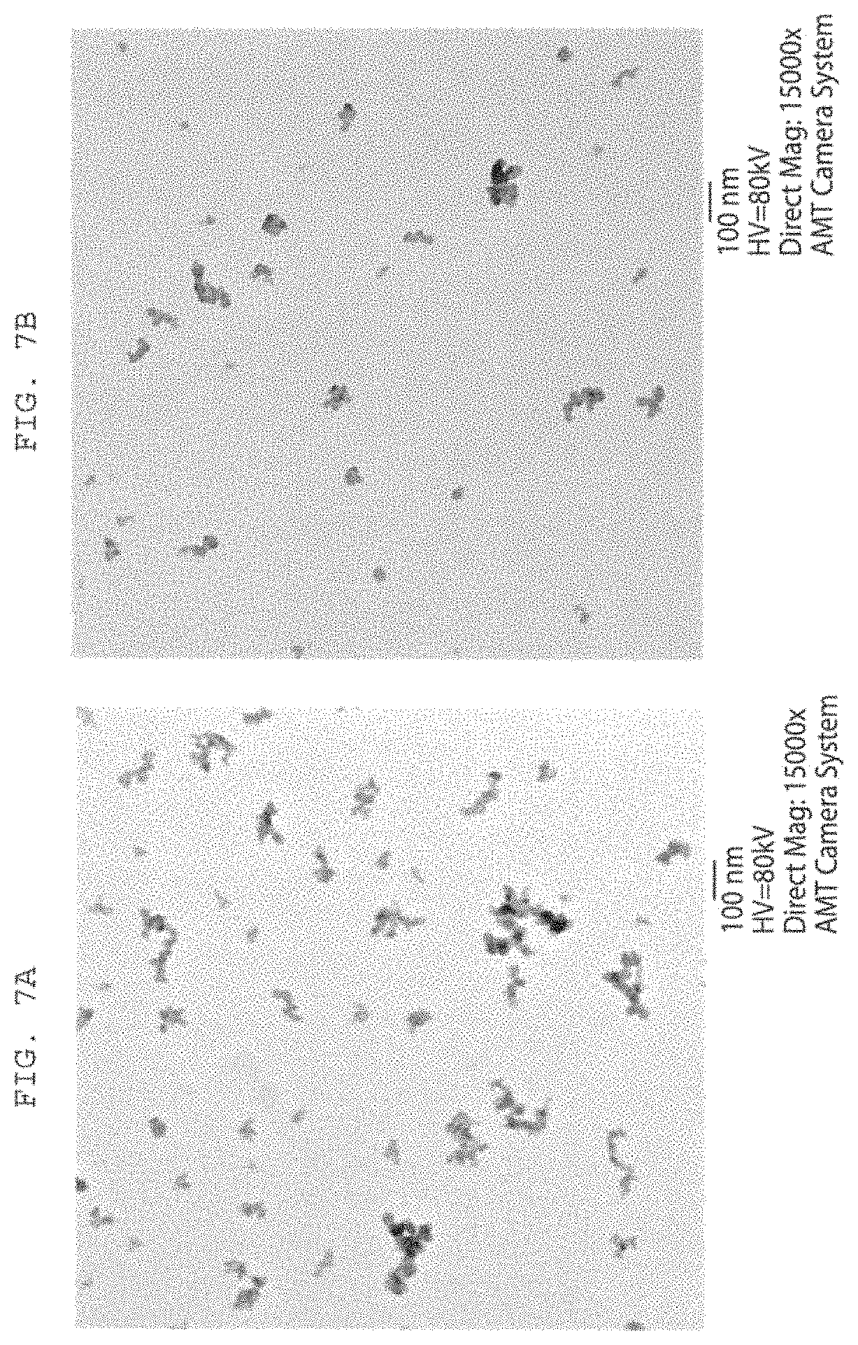 Patent US11773269 Figure 8 – Composite particles having coated aggregates with low structure carbon black cores, coatings and inks with high resistivity and optical density, devices made therewith, and methods for making same