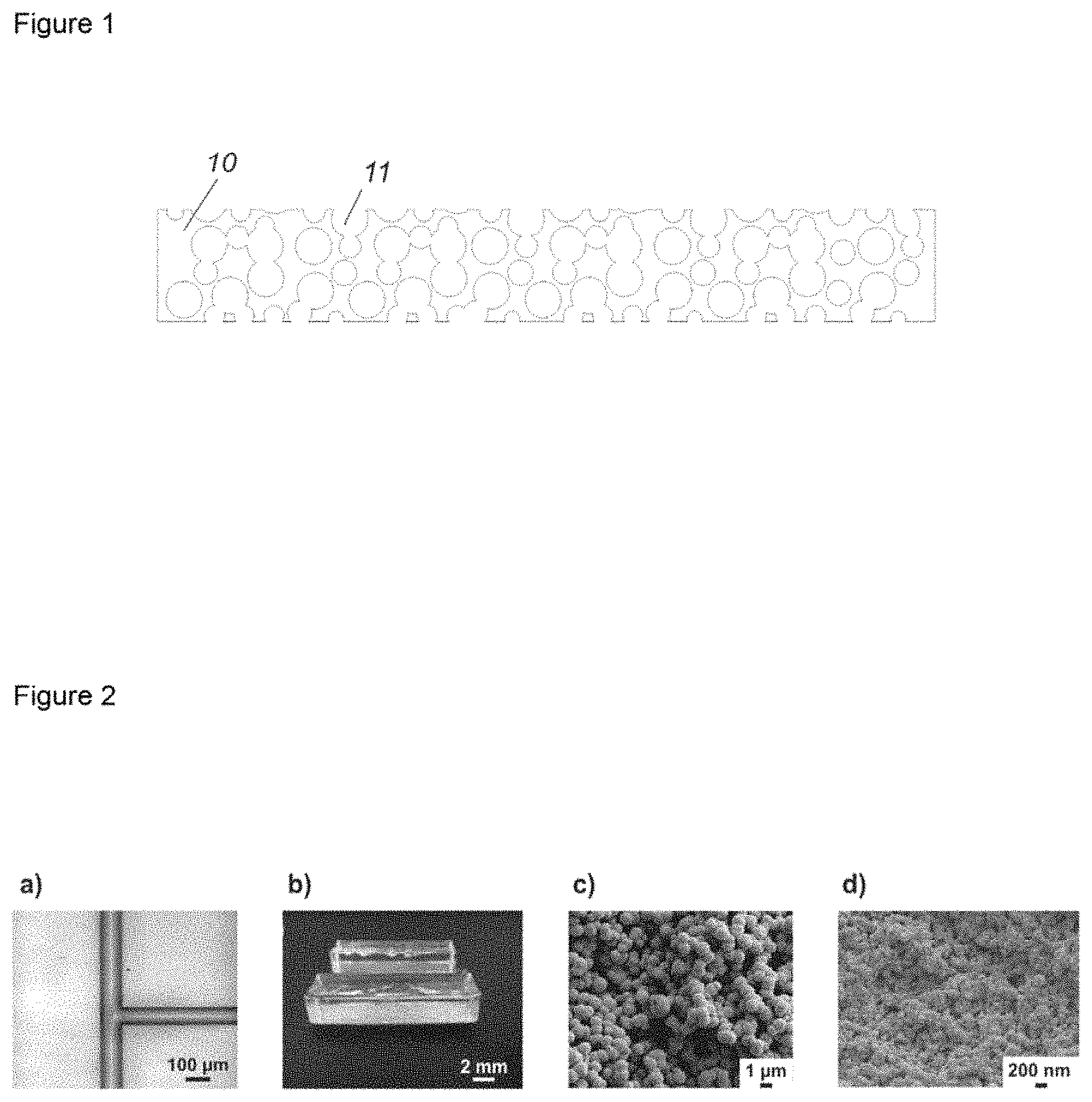Patent US11773272 Figure 1 – Highly fluorinated nanostructured polymer foams for producing super-repellent surfaces