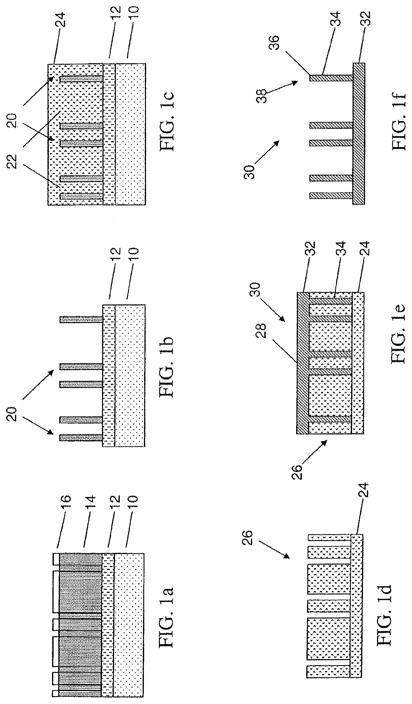 Patent US11773298 — Dry adhesives and methods for making dry adhesives — Figure 1