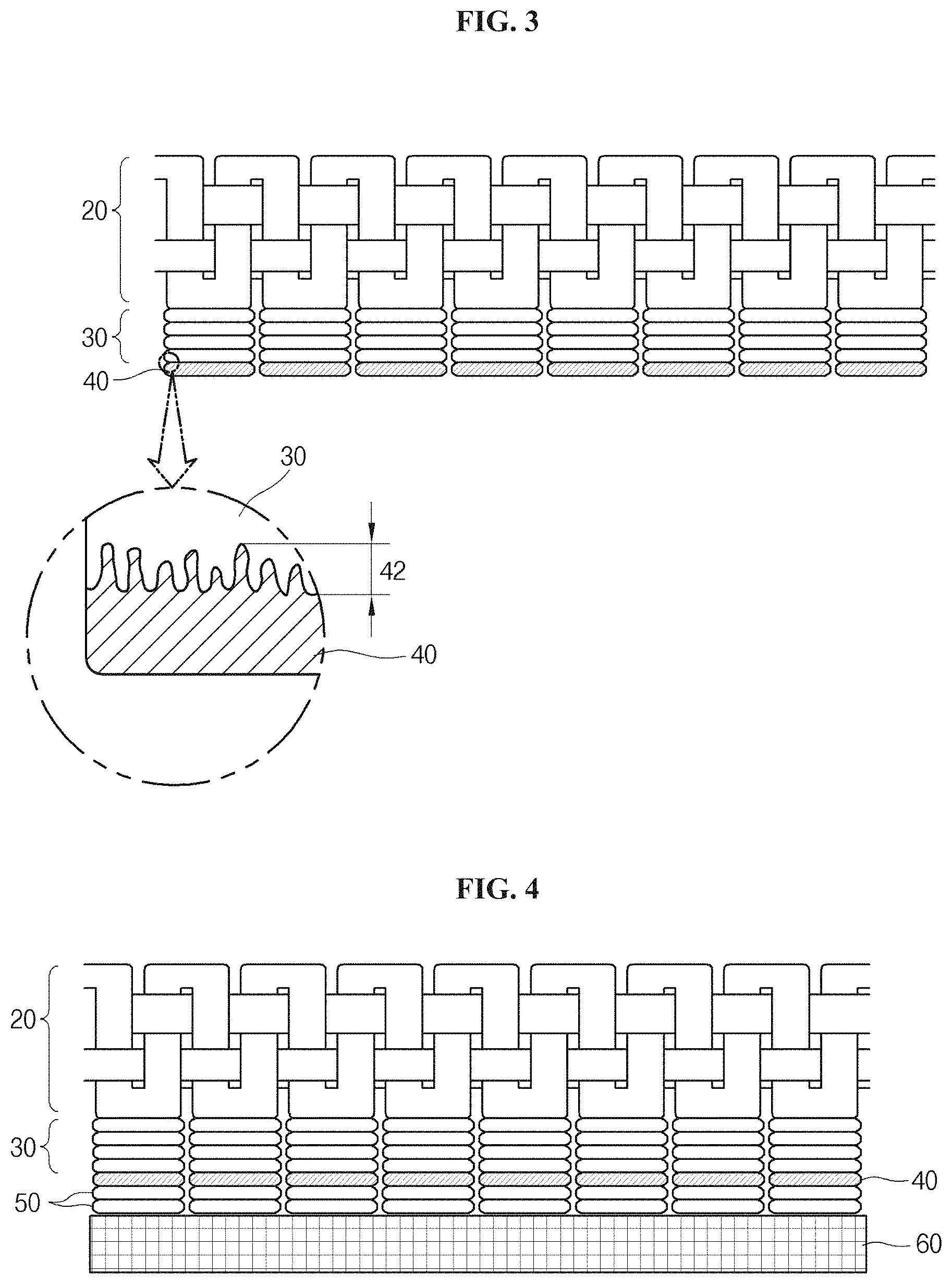 Patent US11773299 Figure 2 – Sticky adhesive mesh and method for manufacturing sticky adhesive mesh