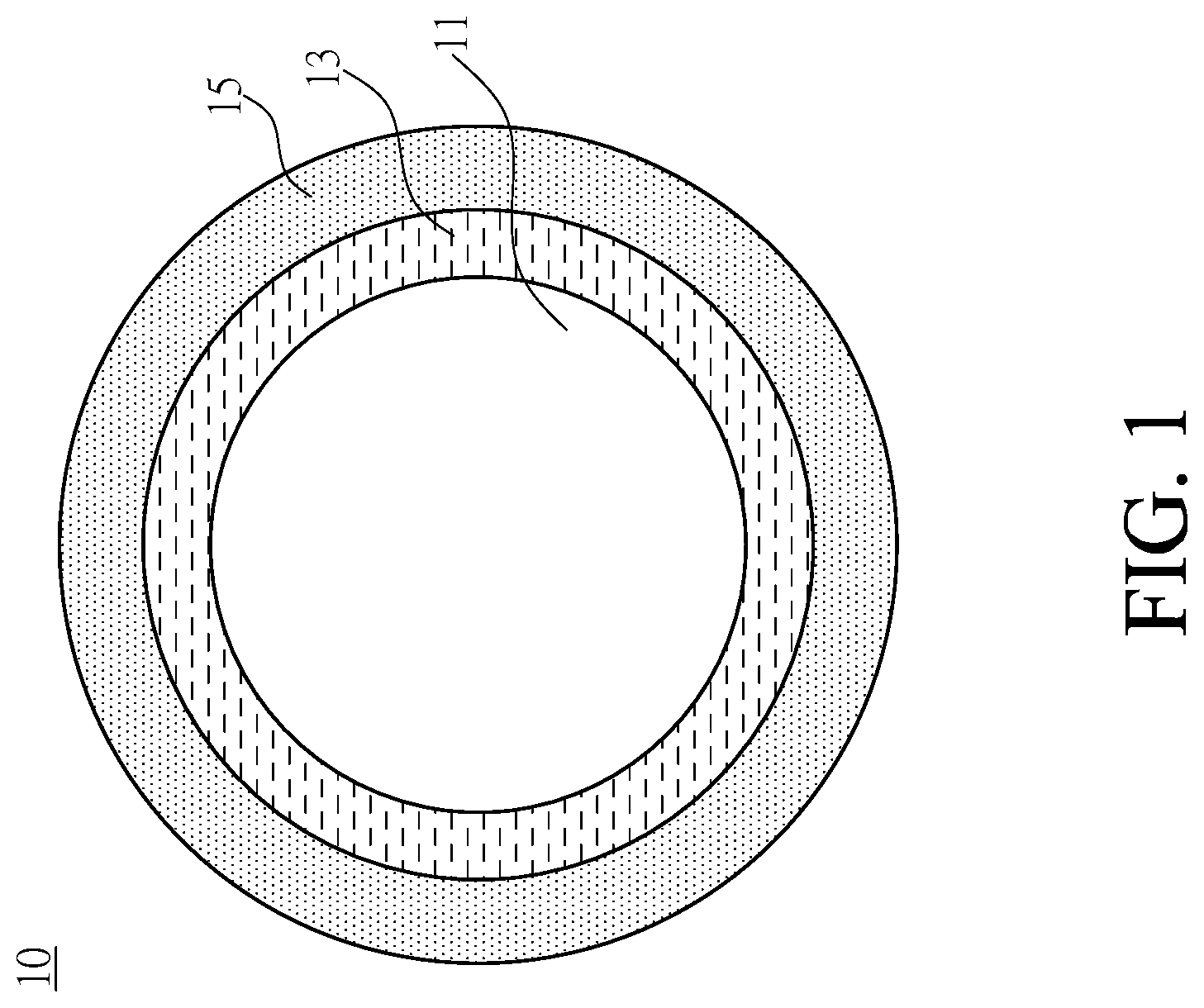 Patent US11773319 — Quantum dot particles with passivation layer and manufacturing method thereof — Figure 1