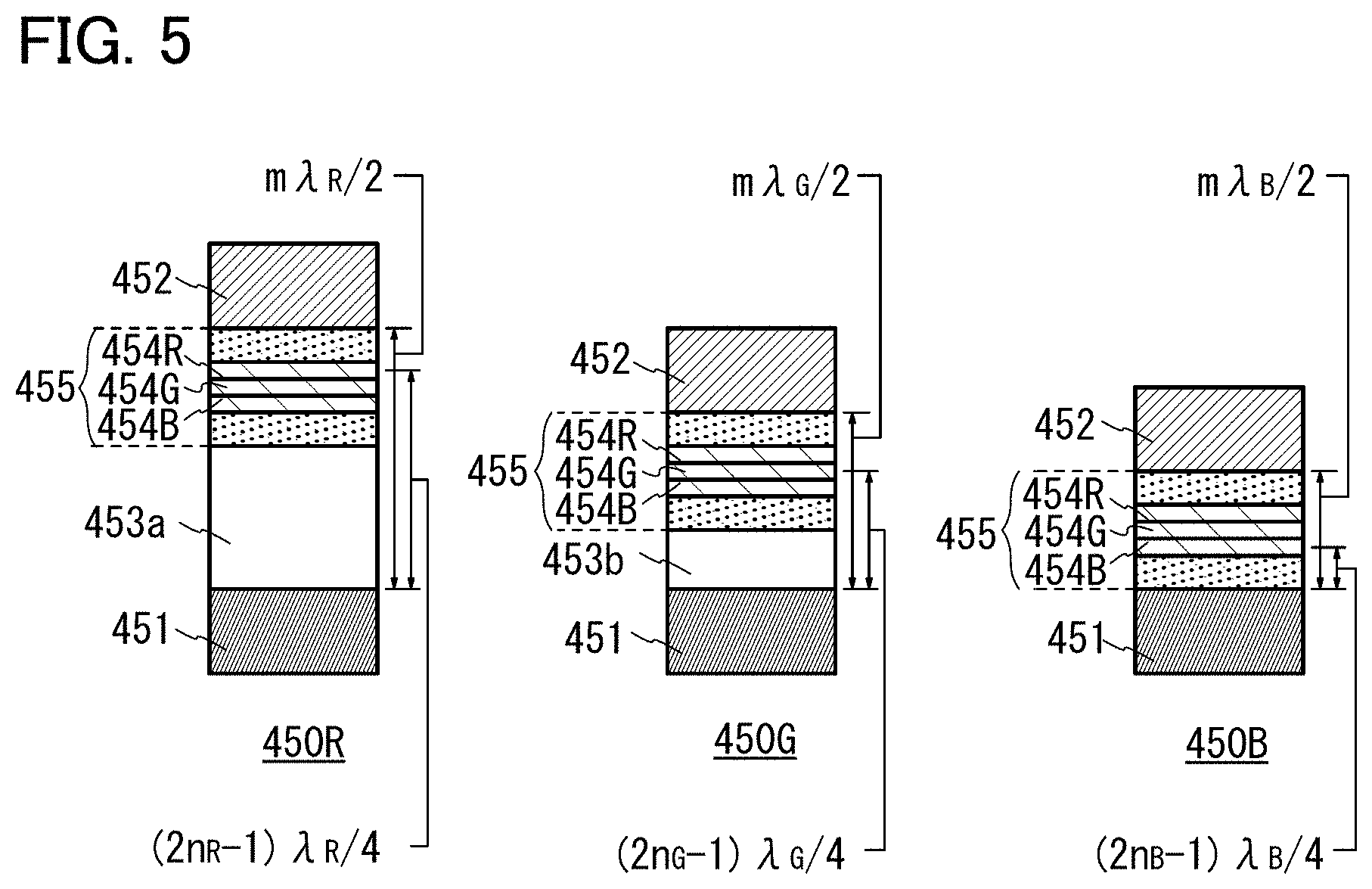 Patent US11773321 Figure 5 – Light-emitting element, light-emitting device, electronic device, lighting device, and novel organic compound