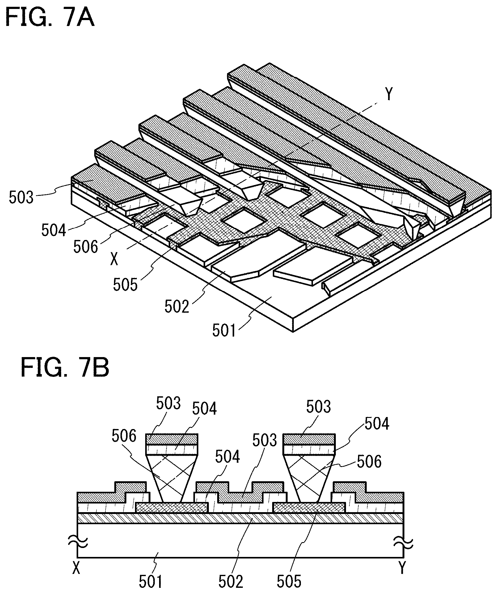 Patent US11773321 Figure 7 – Light-emitting element, light-emitting device, electronic device, lighting device, and novel organic compound