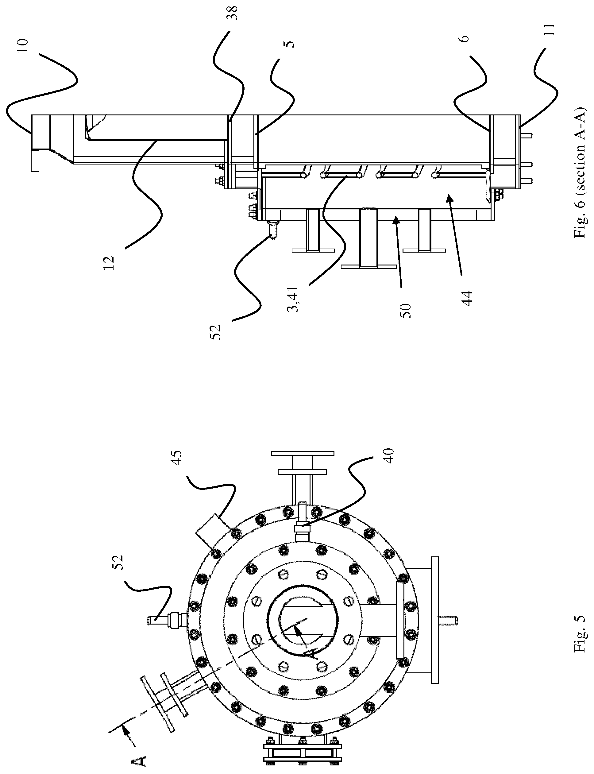 Patent US11773329 Figure 4 – Microwave pyrolysis reacto
