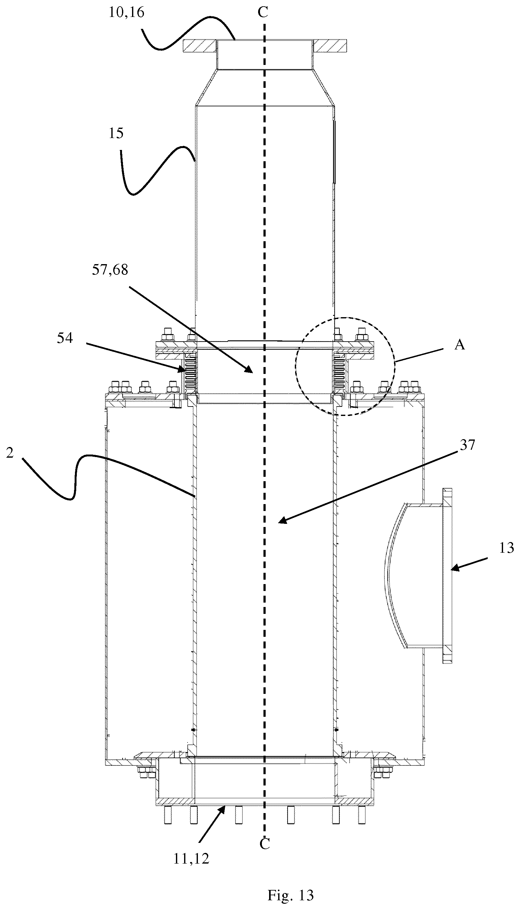 Patent US11773329 Figure 10 – Microwave pyrolysis reacto