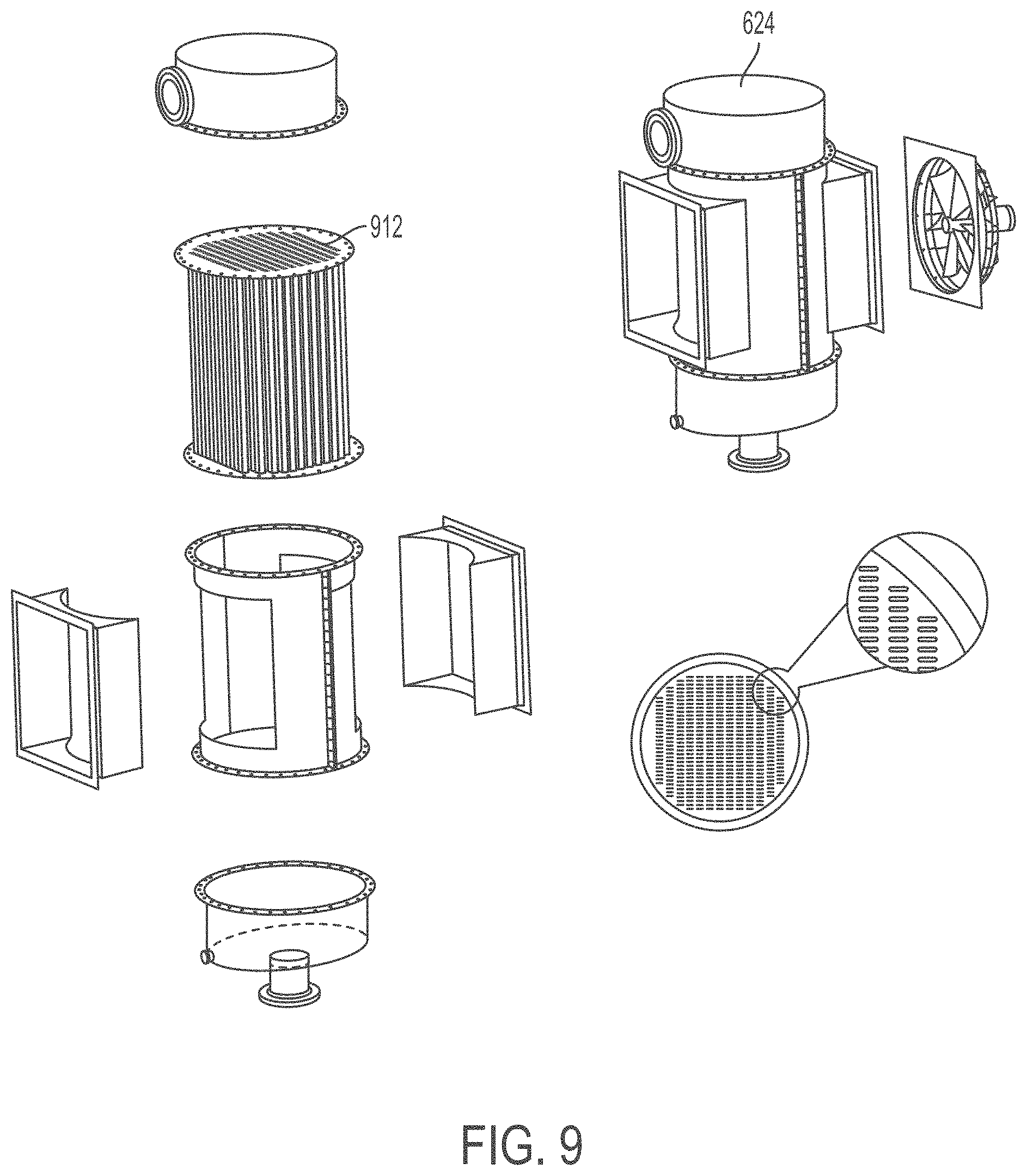 Patent US11773330 Figure 9 – System and process for converting waste plastic into fuel