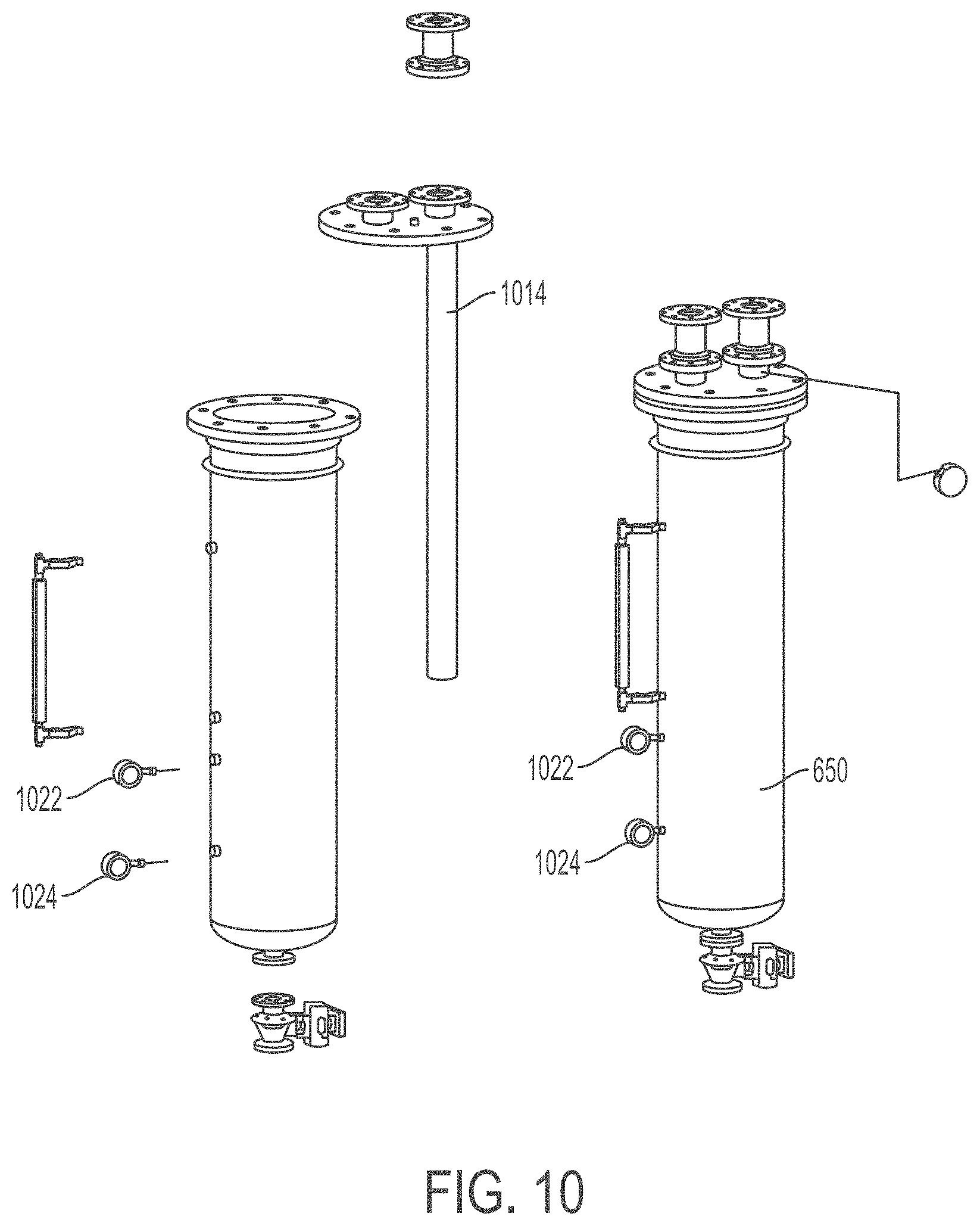 Patent US11773330 Figure 10 – System and process for converting waste plastic into fuel