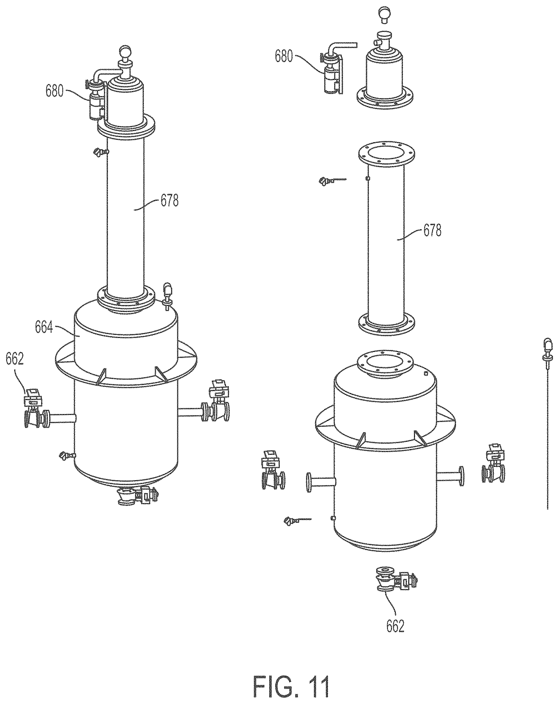 Patent US11773330 Figure 11 – System and process for converting waste plastic into fuel