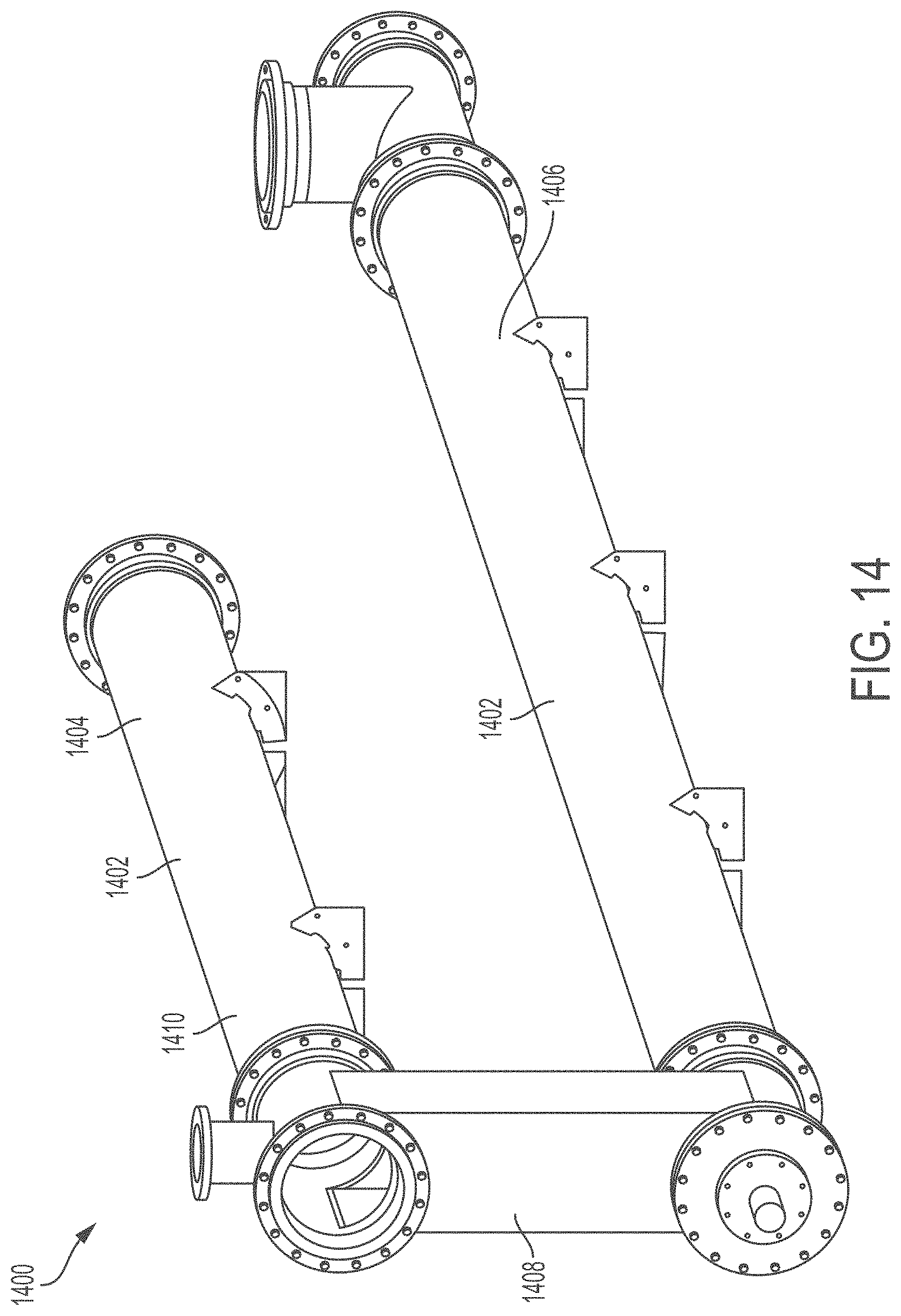 Patent US11773330 Figure 14 – System and process for converting waste plastic into fuel