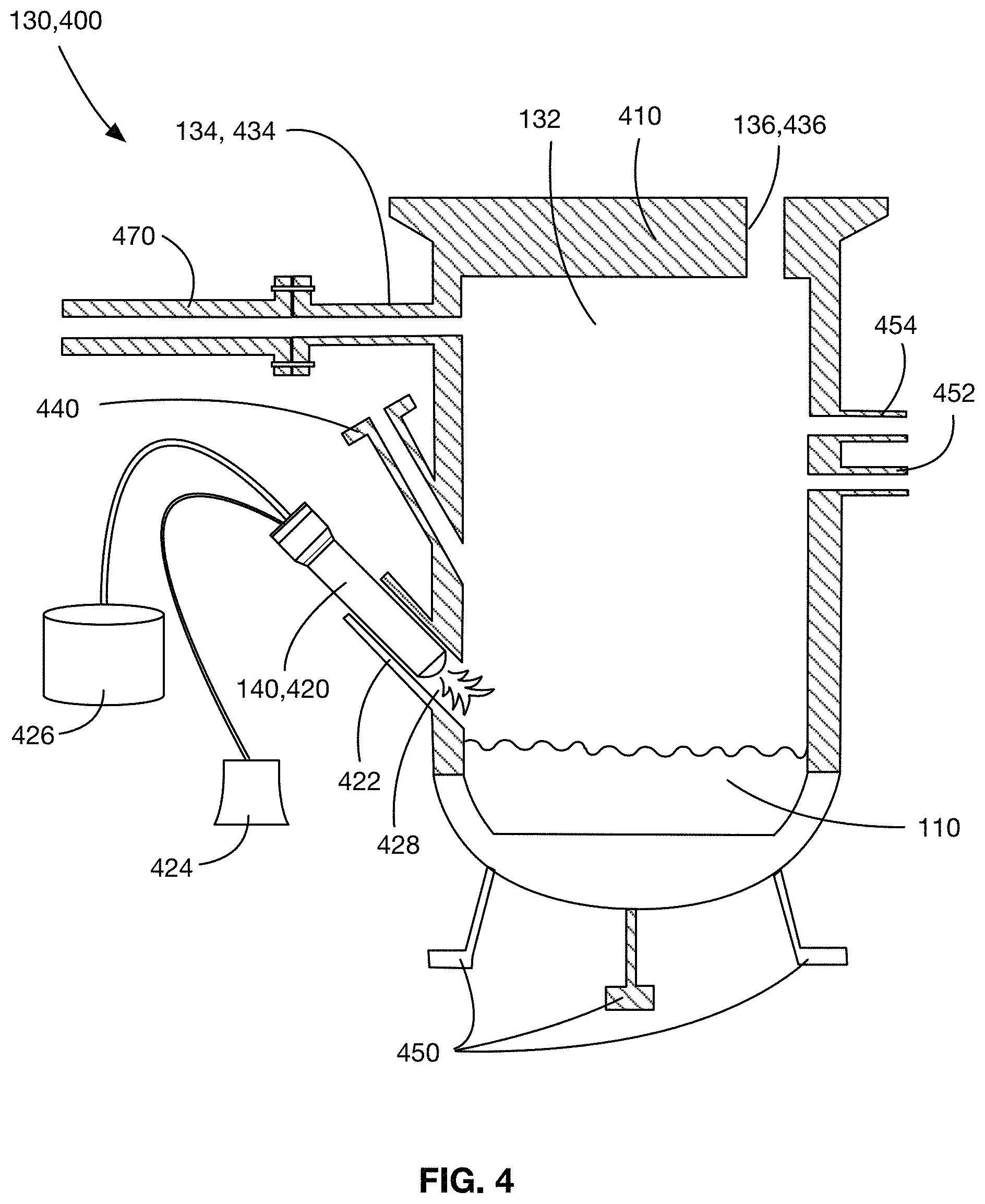 Patent US11773340 Figure 4 – Waste to energy system and process for solid waste feedstock