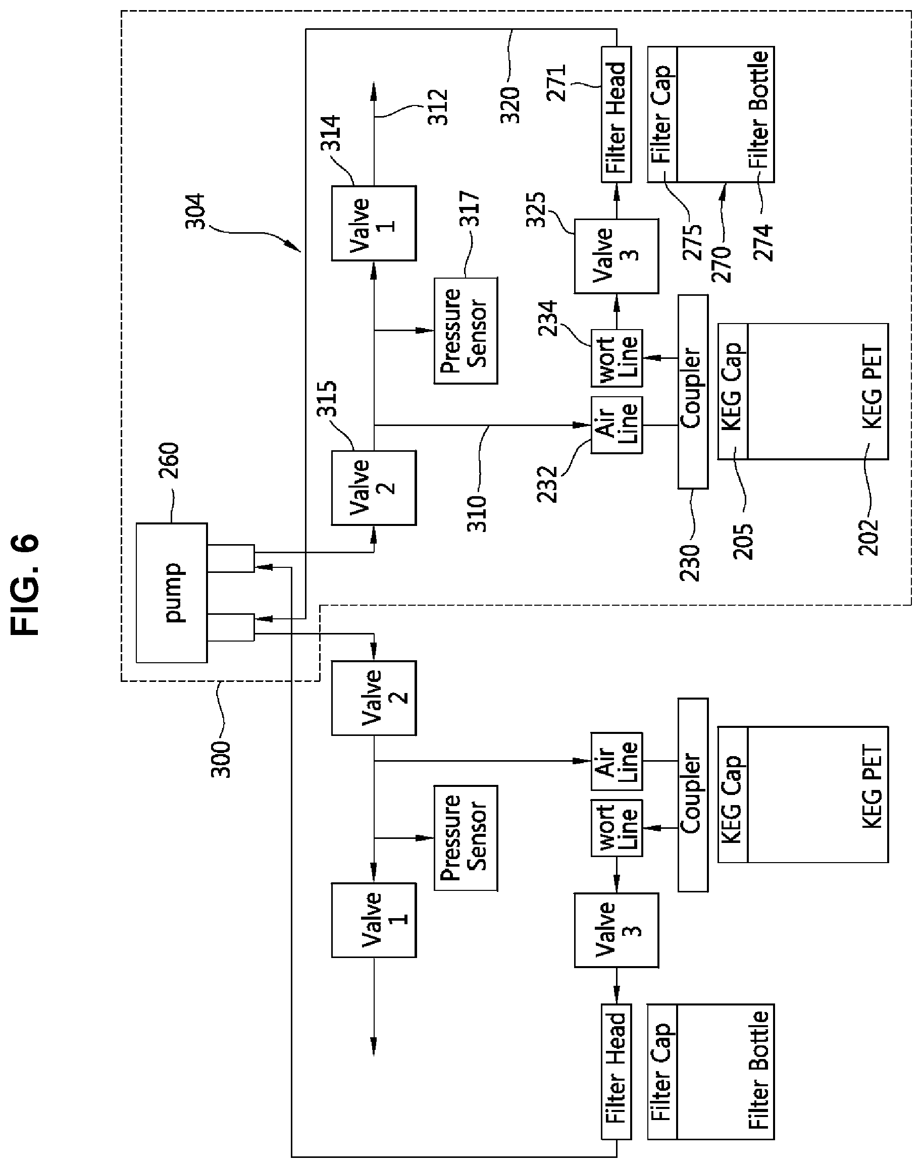Patent US11773354 Figure 6 – Beer manufacturing device and method for manufacturing beer by using same