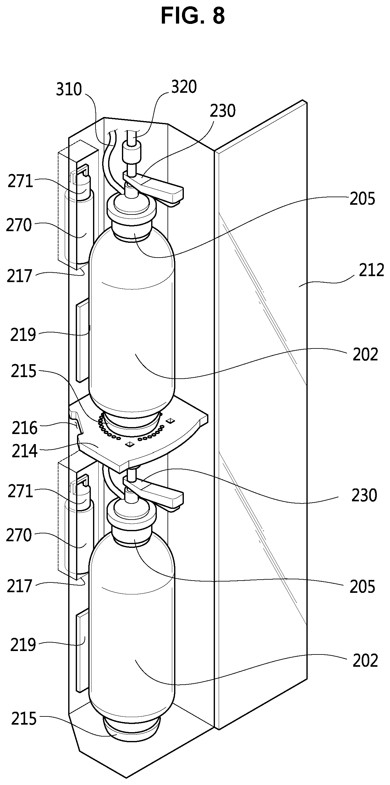 Patent US11773354 Figure 8 – Beer manufacturing device and method for manufacturing beer by using same