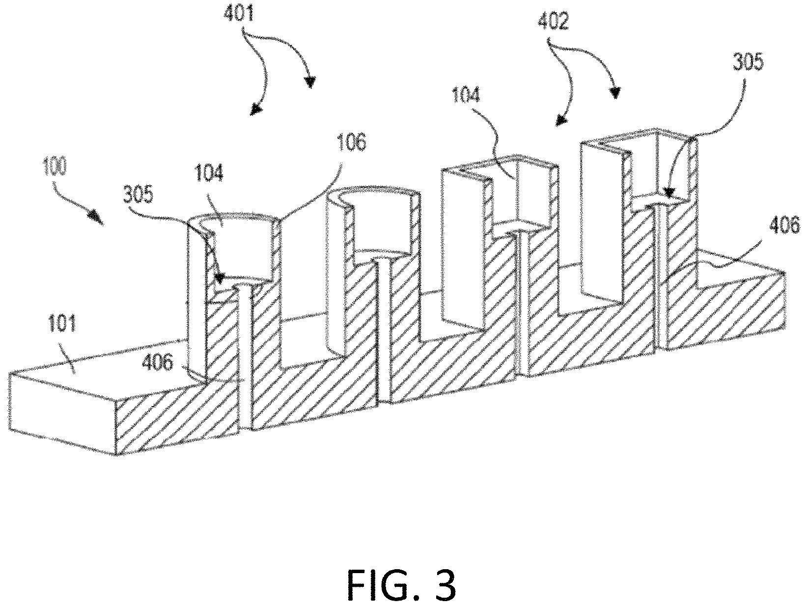 Patent US11773357 Figure 4 – Perfusion plate for microarray 3D bioprinting