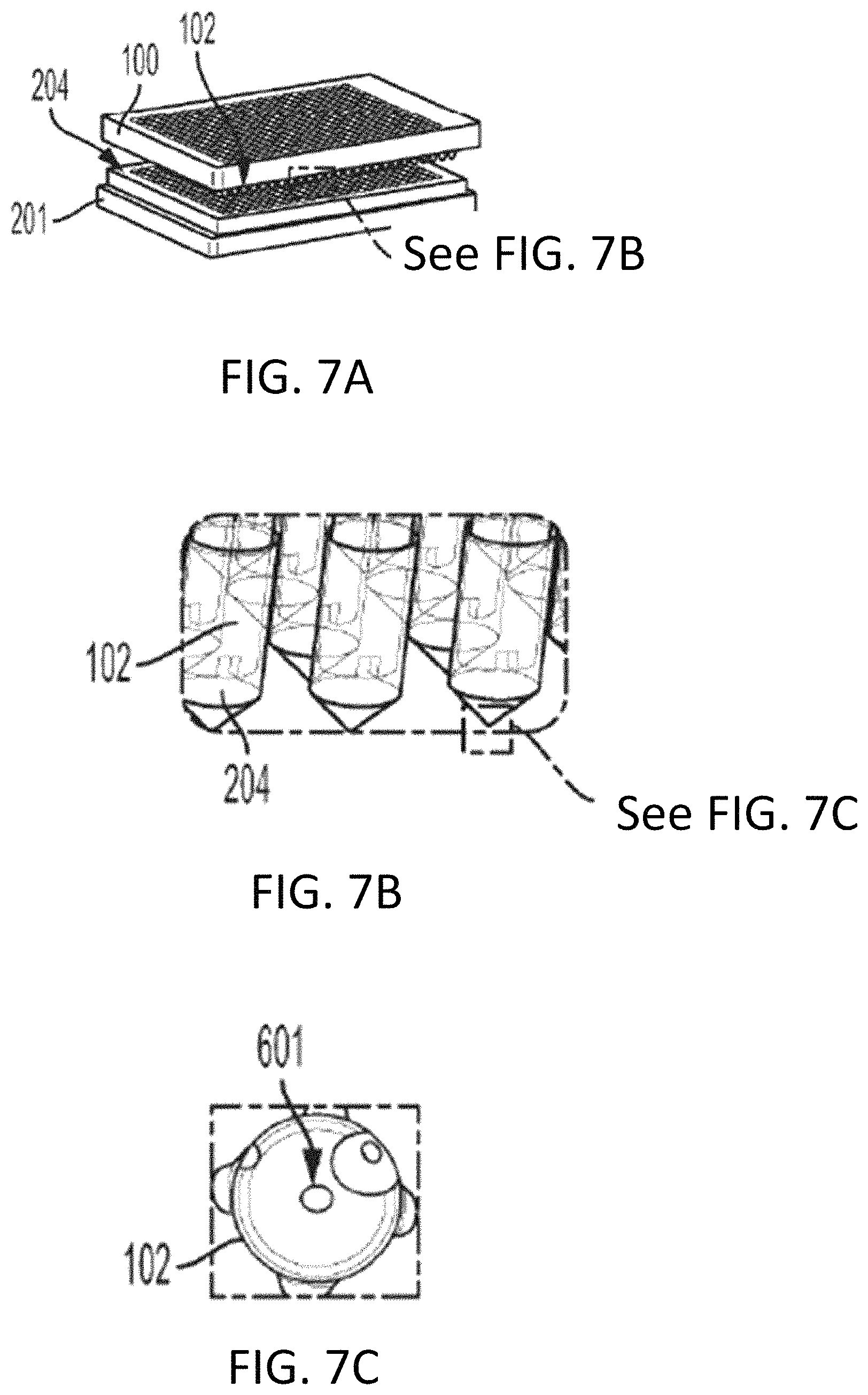Patent US11773357 Figure 8 – Perfusion plate for microarray 3D bioprinting