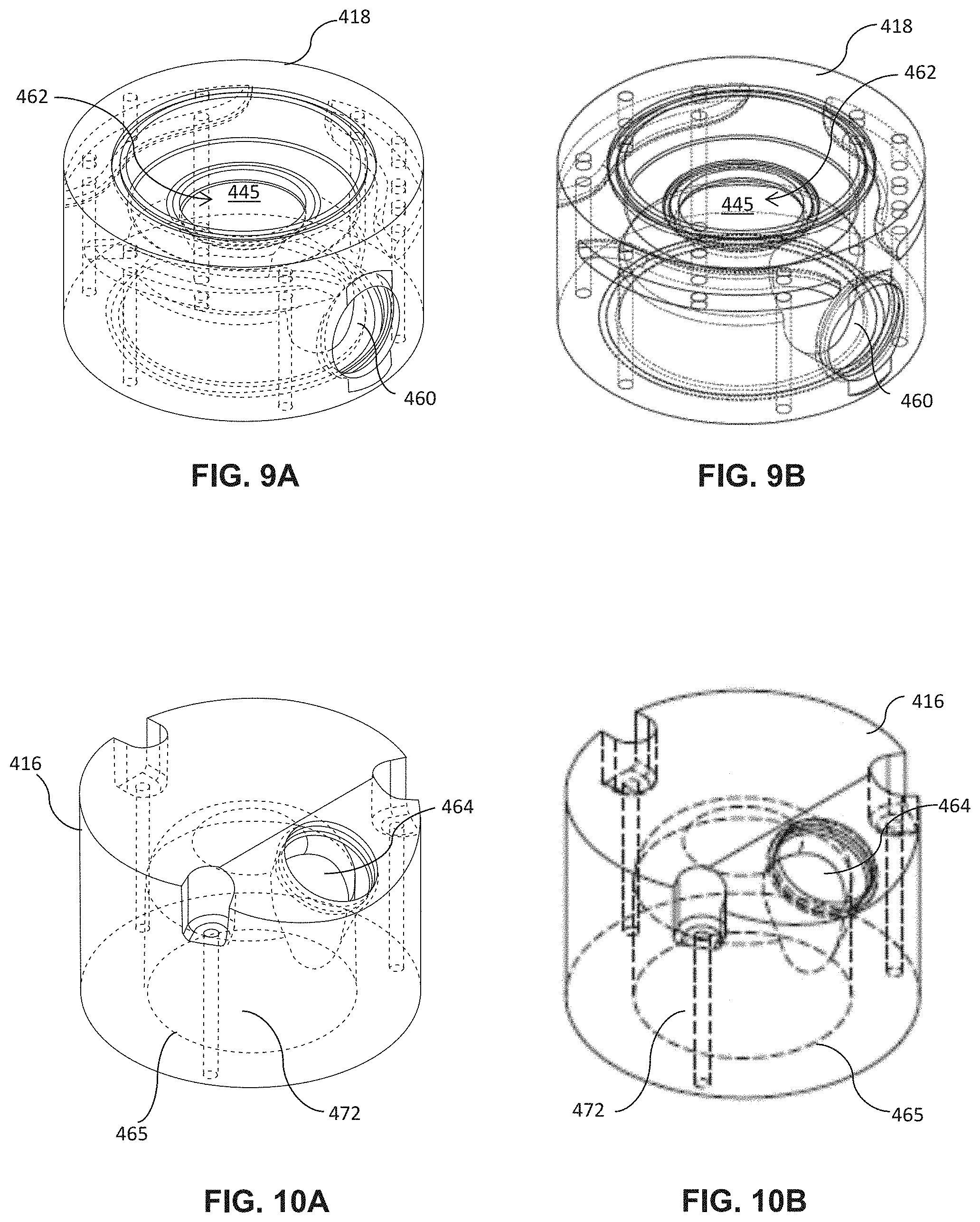 Patent US11773362 Figure 5 – Modular bioreactor, compliance chamber for a bioreactor, and cell seeding apparatus