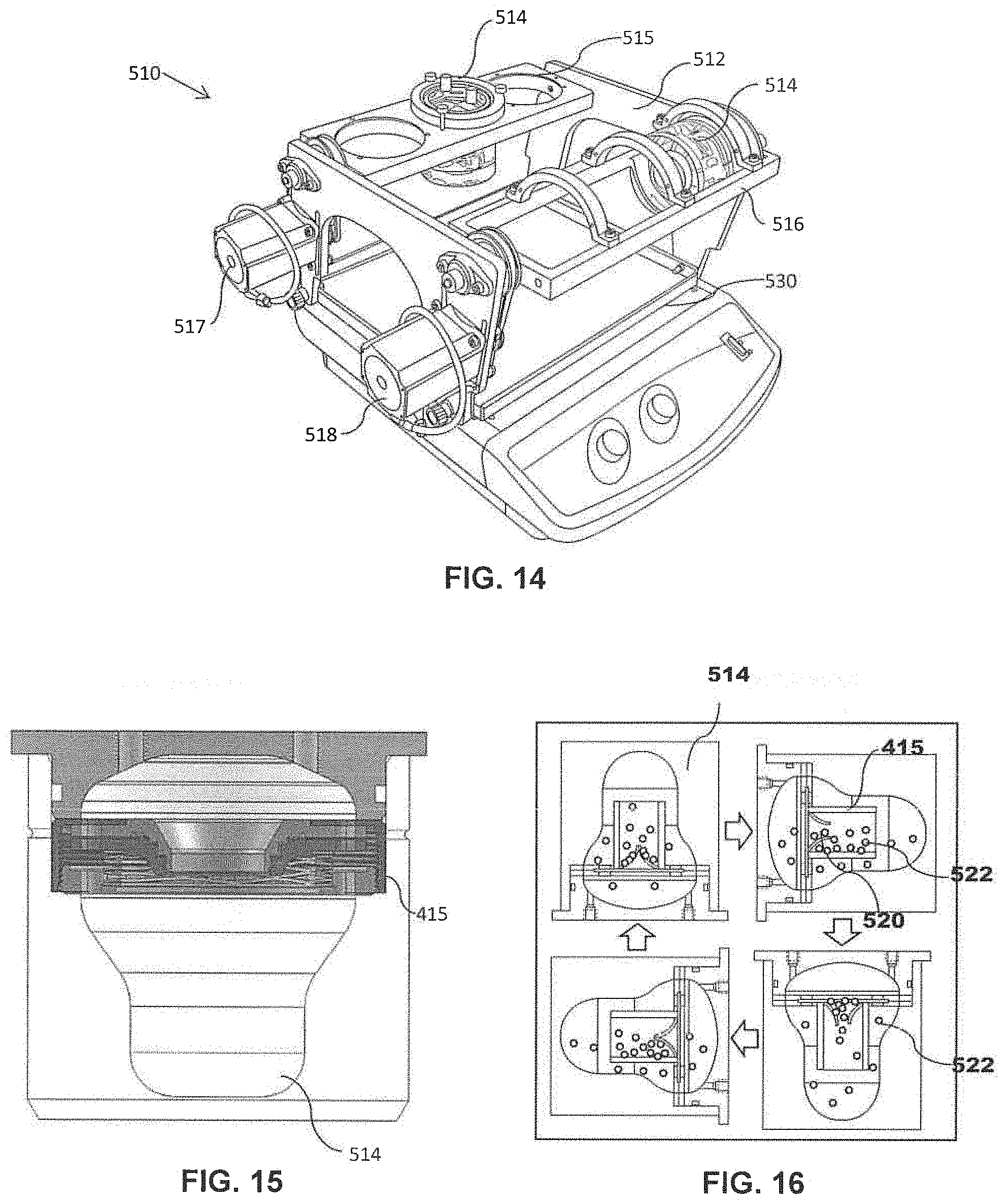 Patent US11773362 Figure 8 – Modular bioreactor, compliance chamber for a bioreactor, and cell seeding apparatus