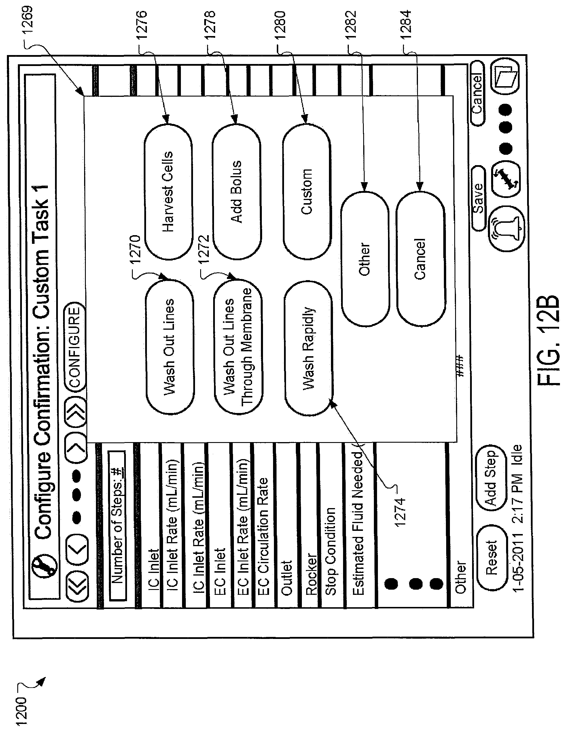 Patent US11773363 Figure 17 – Configurable methods and systems of growing and harvesting cells in a hollow fiber bioreactor system