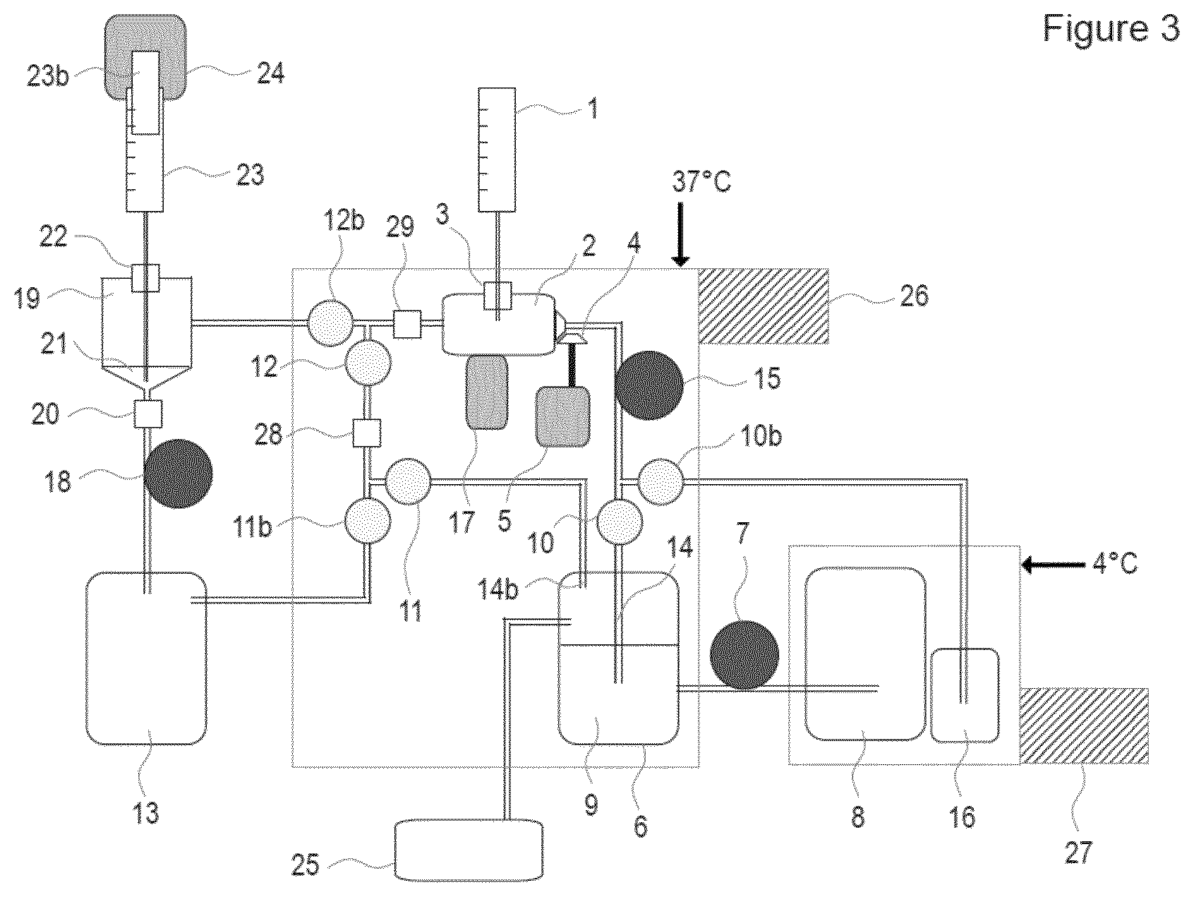 Patent US11773364 Figure 3 – Automated cell culturing and harvesting device