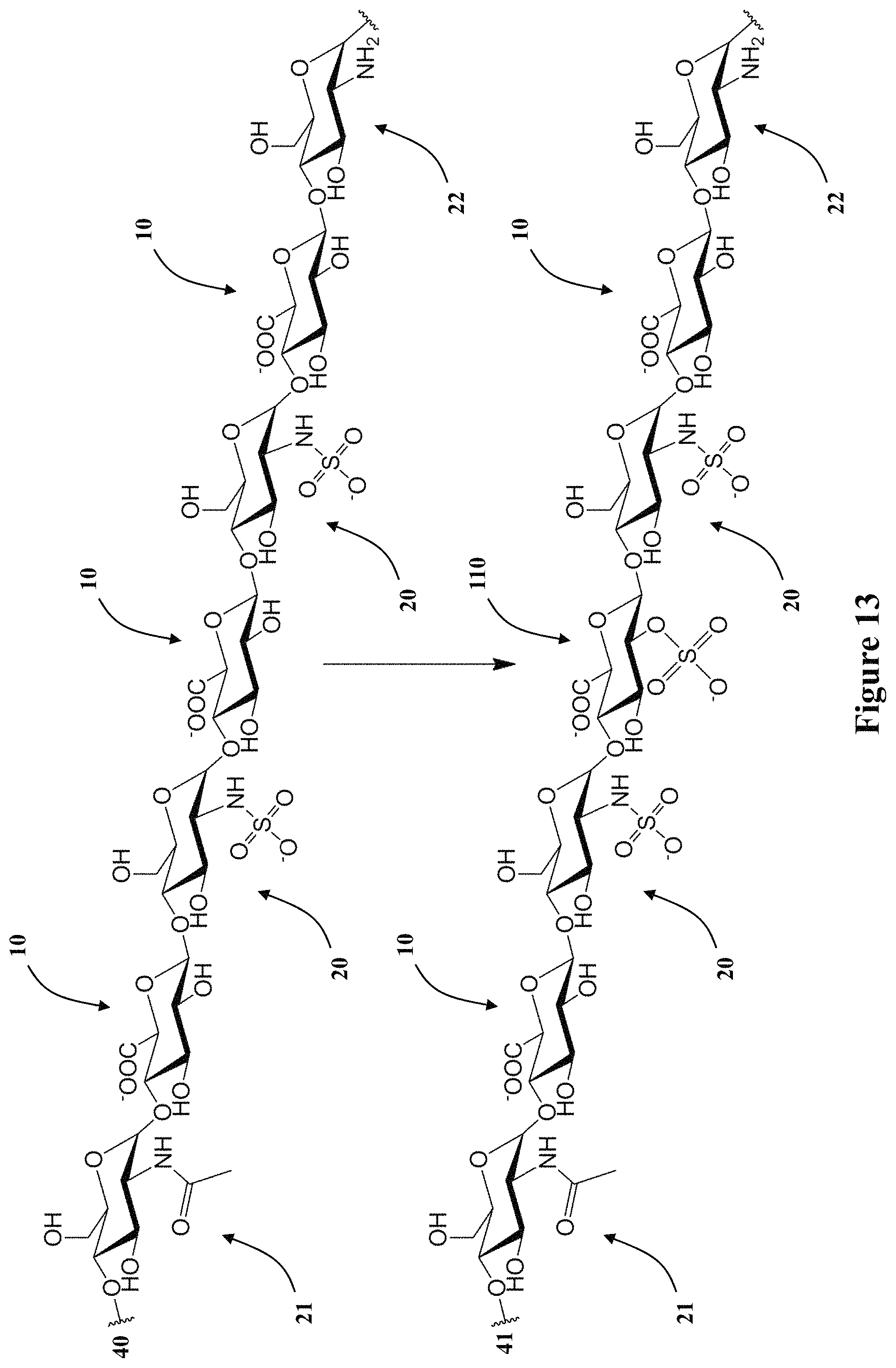 Patent US11773382 Figure 19 – Engineered aryl sulfate-dependent enzymes