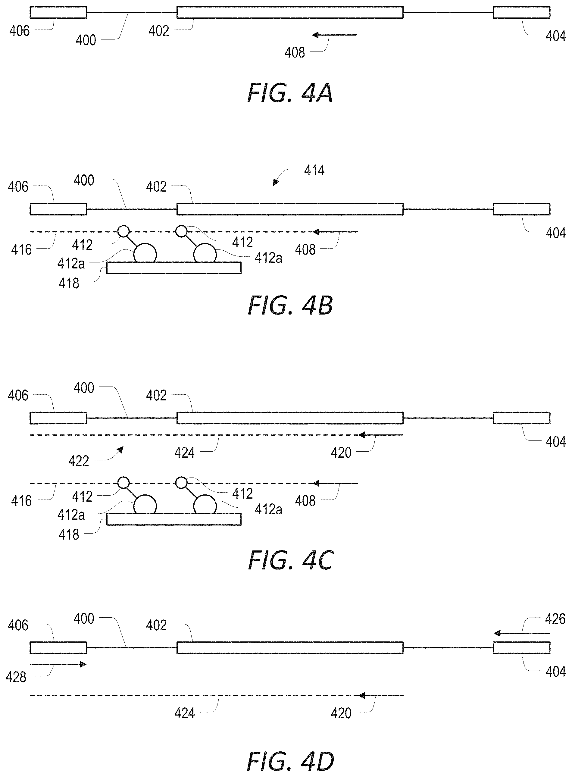 Patent US11773388 Figure 4 – Target enrichment by unidirectional dual probe primer extension