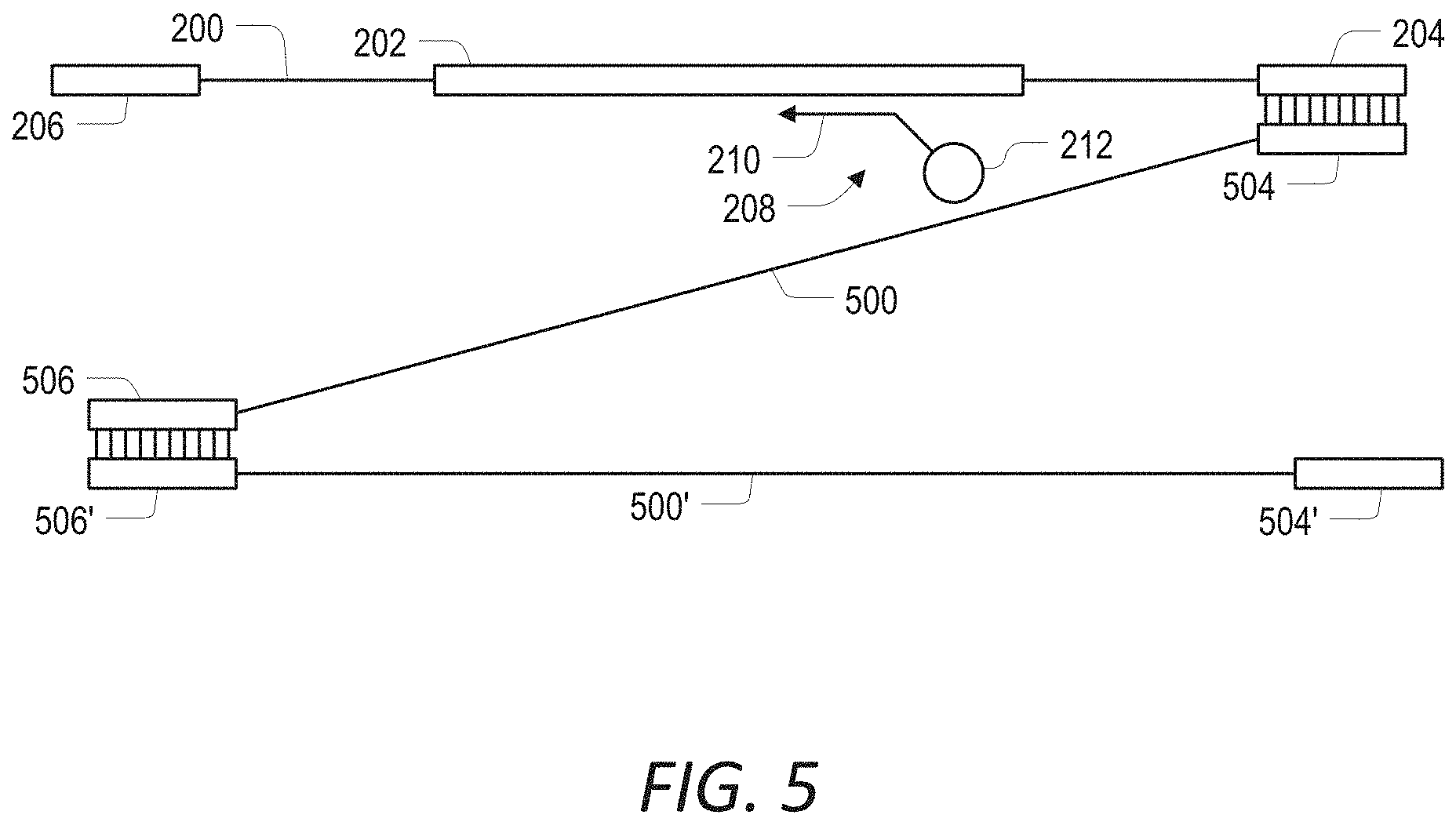 Patent US11773388 Figure 5 – Target enrichment by unidirectional dual probe primer extension