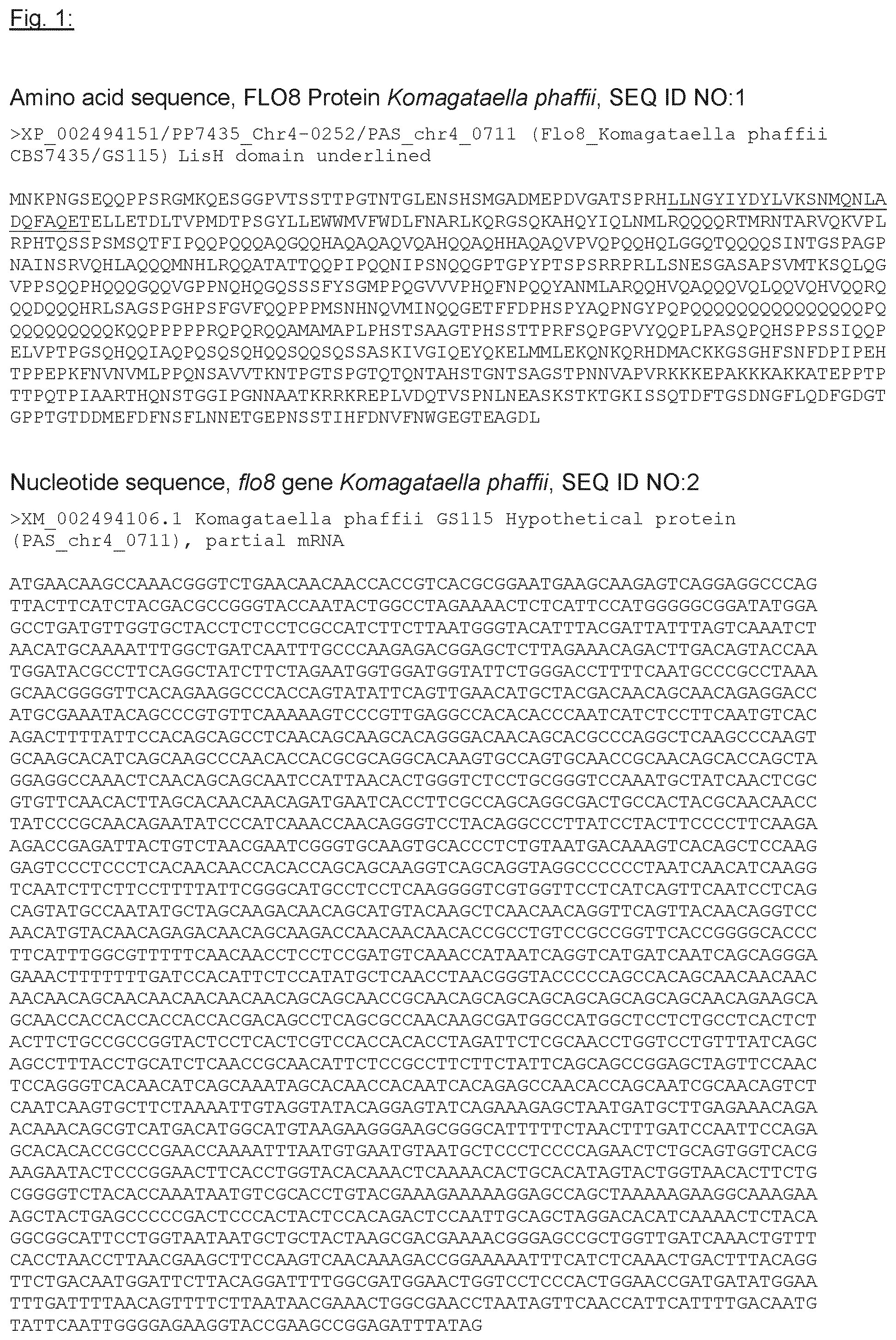 Patent US11773424 — Carbon-source regulated protein production in a recombinant host cell — Figure 1