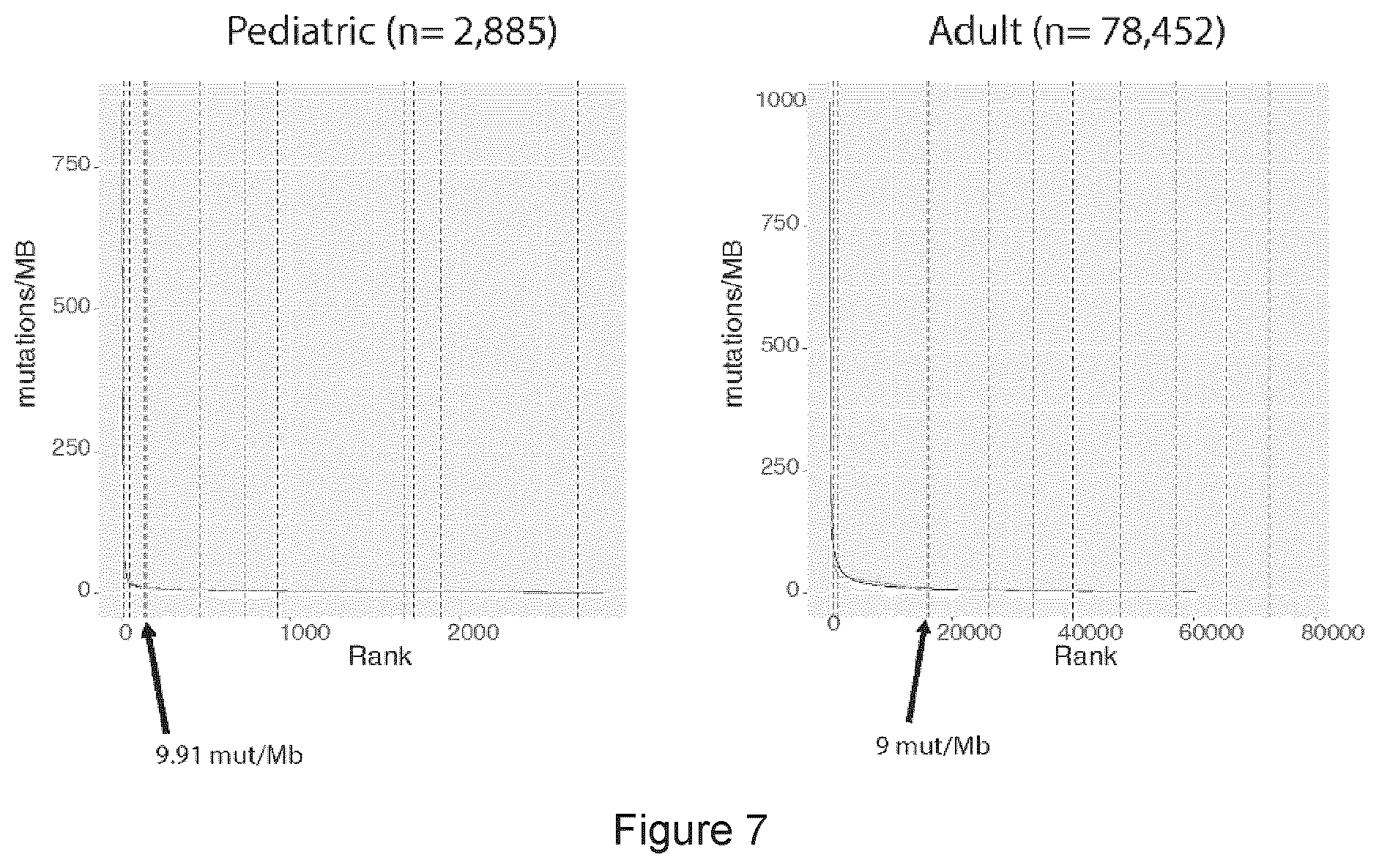 Patent US11773449 Figure 7 – Profiling and treatment of hypermutant cancer