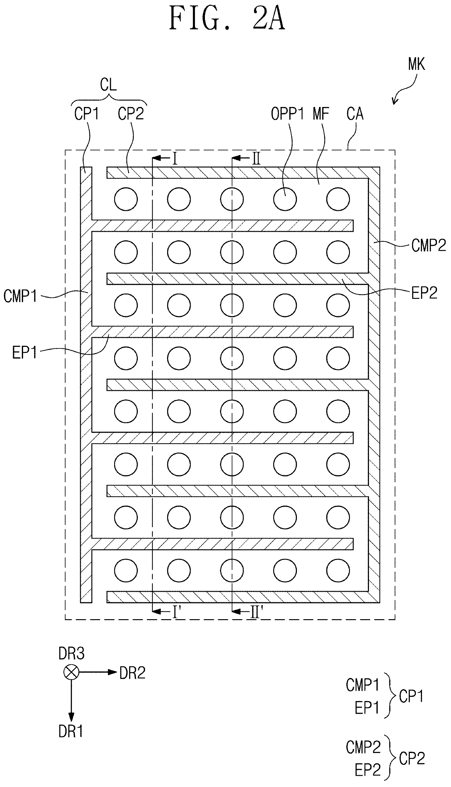 Patent US11773478 Figure 2 – Mask, method of providing mask, and method of providing display panel using the same