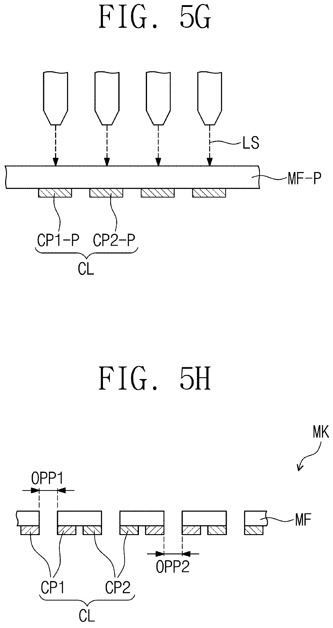 Patent US11773478 Figure 8 – Mask, method of providing mask, and method of providing display panel using the same