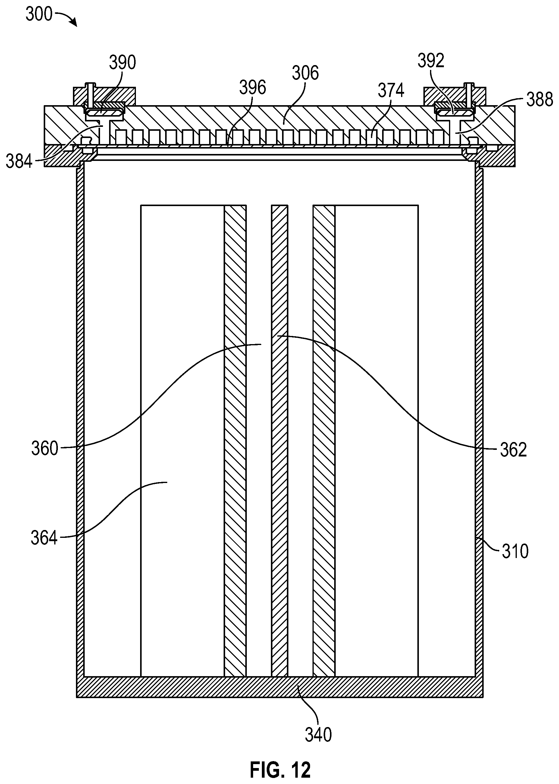 Patent US11773486 Figure 11 – Solid source sublimator