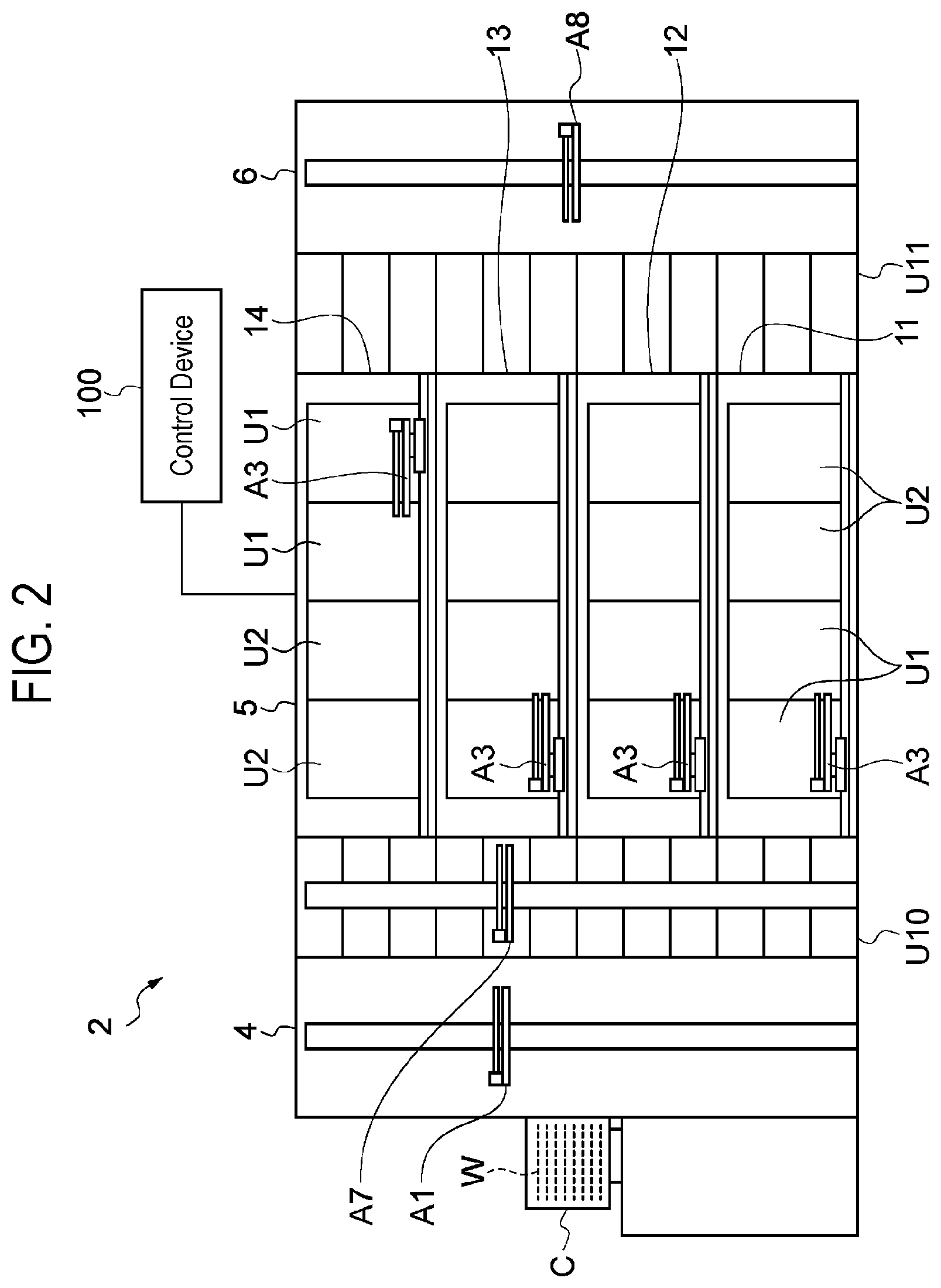 Patent US11773492 Figure 2 – Substrate processing apparatus, substrate processing method, and storage medium
