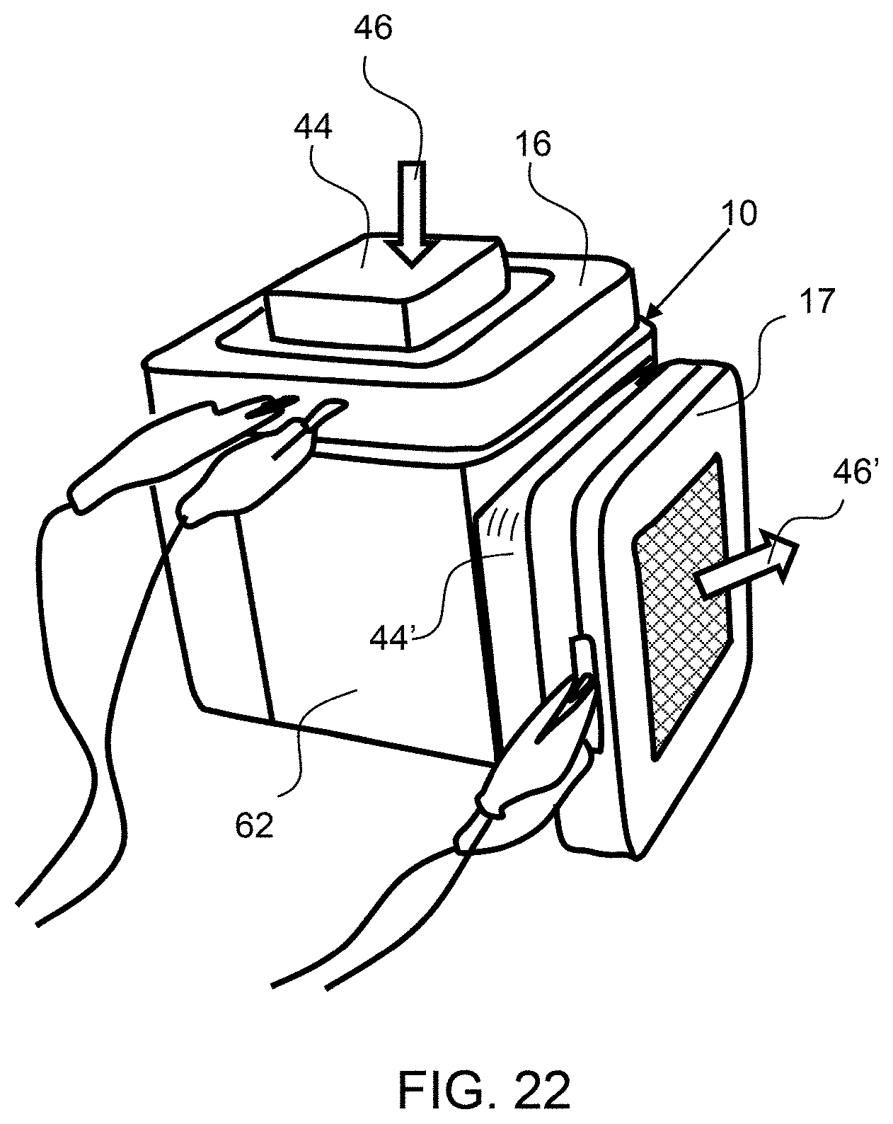 Patent US11773498 Figure 18 – Environment control system utilizing an electrochemical cell