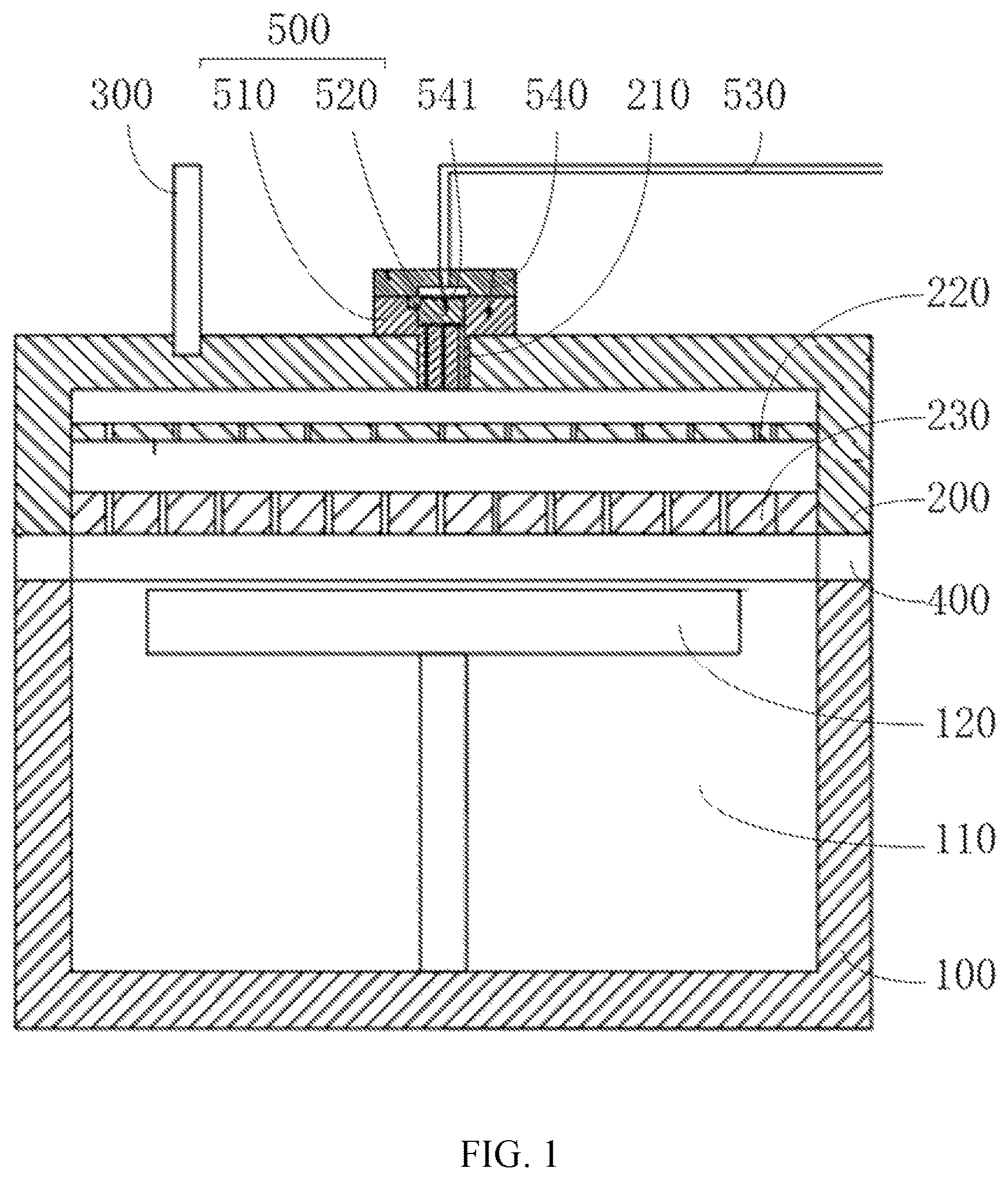 Patent US11773505 Figure 1 – Reaction chamber