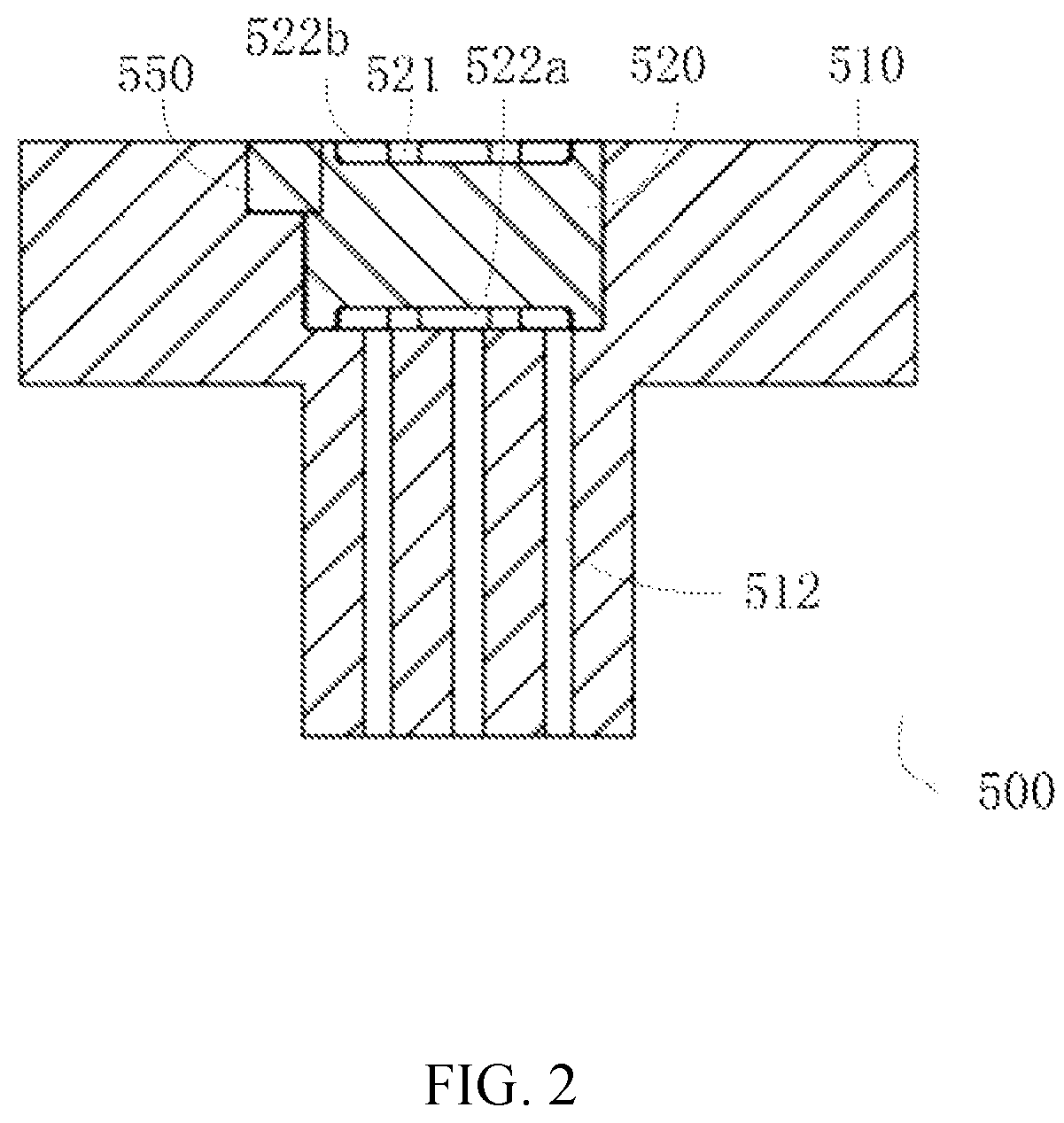 Patent US11773505 Figure 2 – Reaction chamber